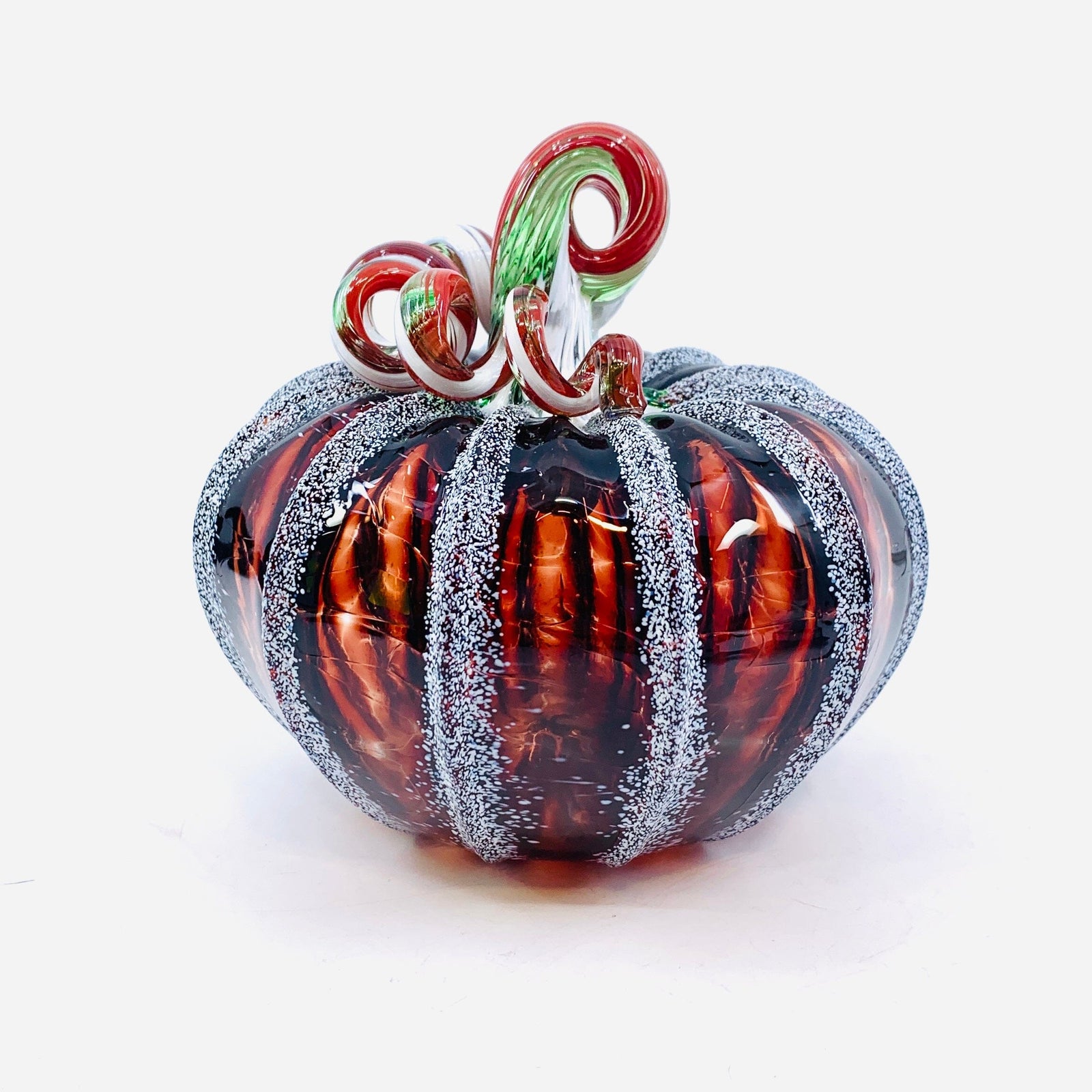 Daily Pumpkin 1940 Snowfall Squat Gabby Luke Adams Glass Blowing Studio 