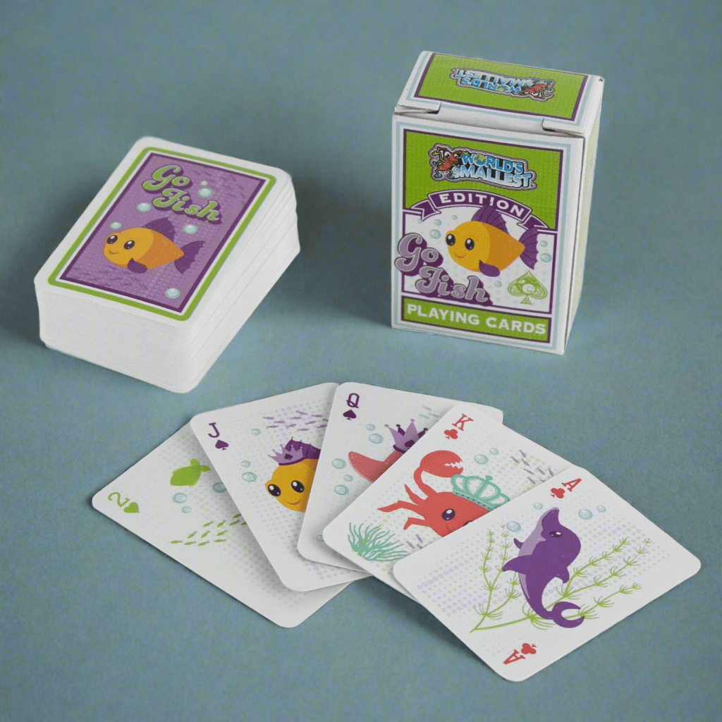 World's Smallest Classic Kids Card Games - Go Fish Super Impulse 