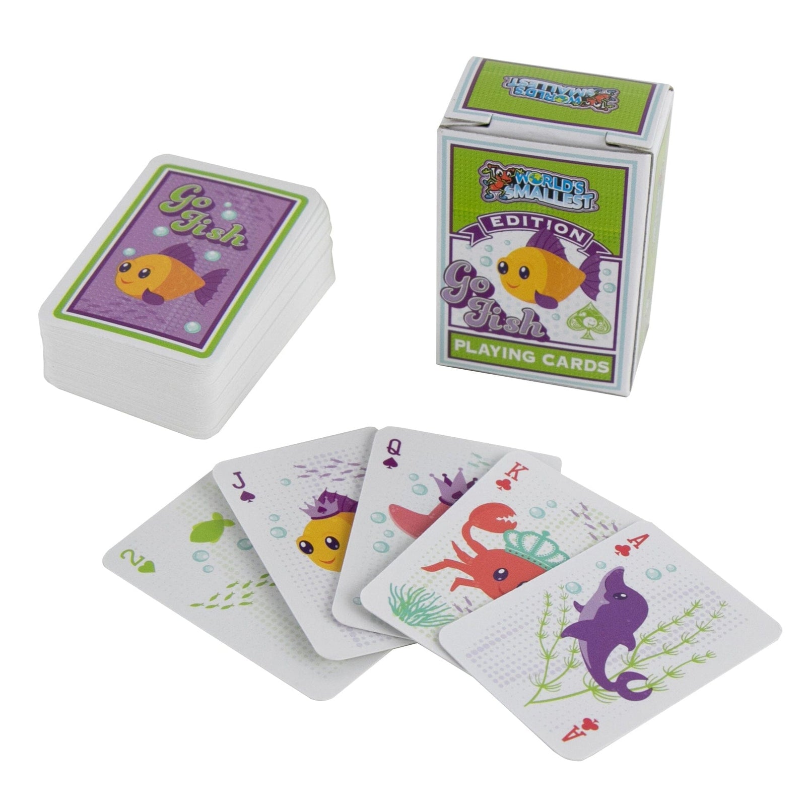 World's Smallest Classic Kids Card Games - Go Fish Super Impulse 