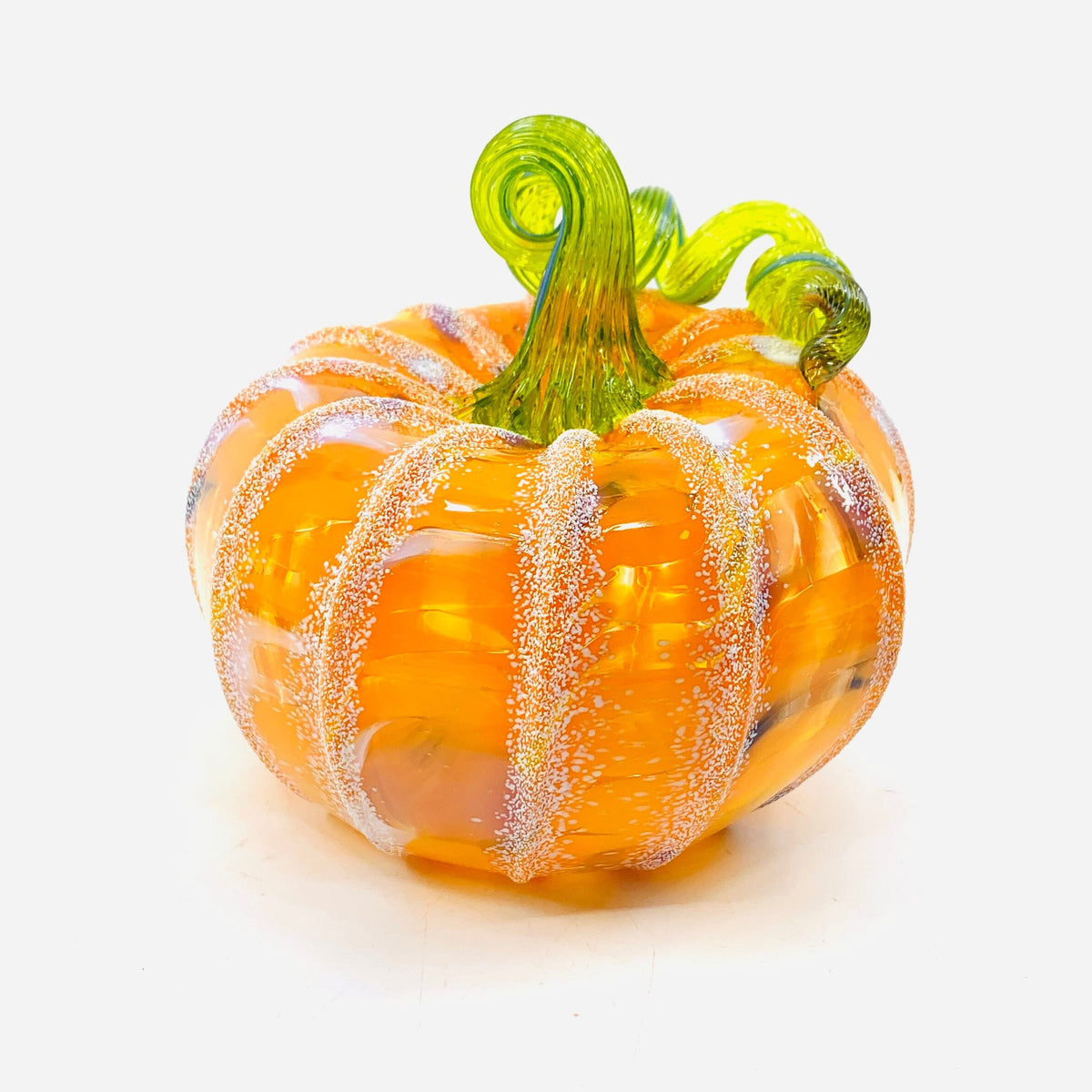 Daily Pumpkin 3715 Fall Squat Gabby Luke Adams Glass Blowing Studio 