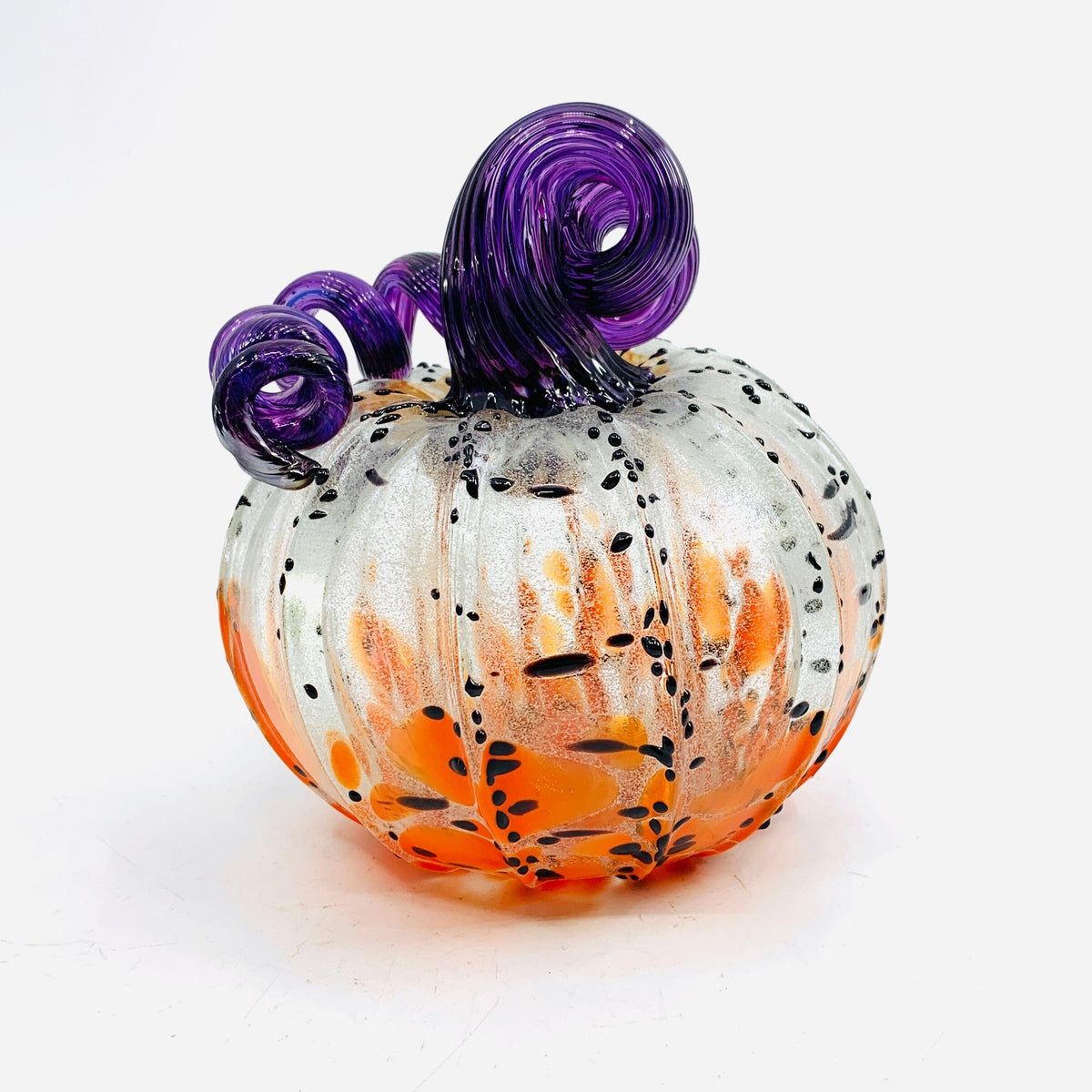 Daily Glow Pumpkin 211 Fall Squat Daily Pumpkin Luke Adams Glass Blowing Studio 