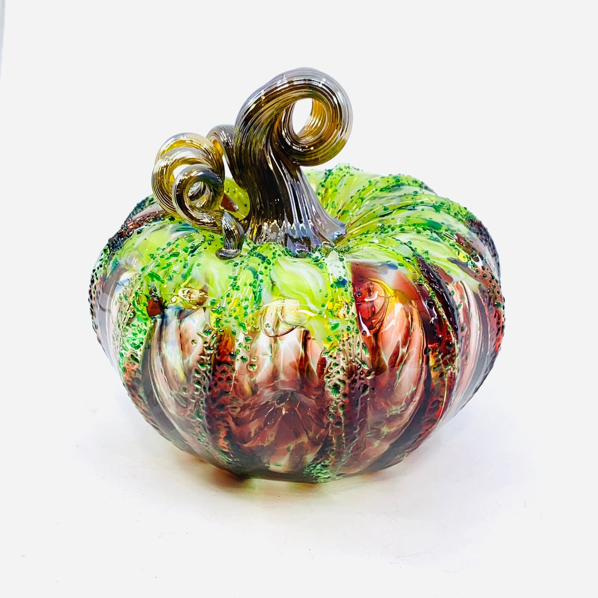 Daily Pumpkin 1450 Holiday Squat Gabby Luke Adams Glass Blowing Studio 