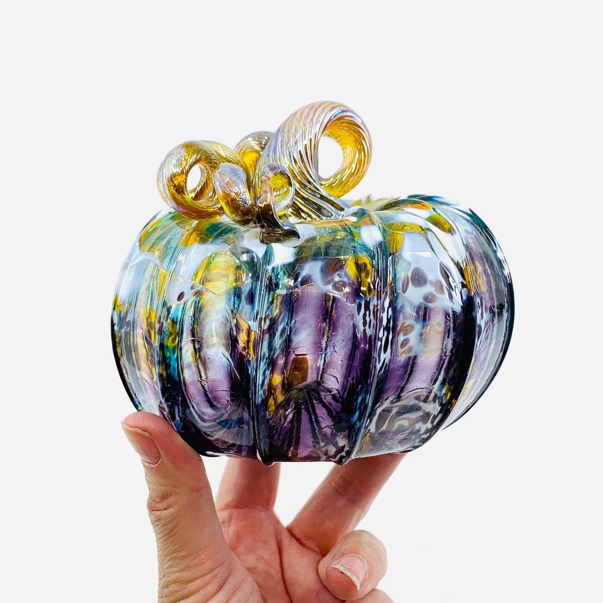 Daily Pumpkin 1761 Oops Squat Gabby Luke Adams Glass Blowing Studio 