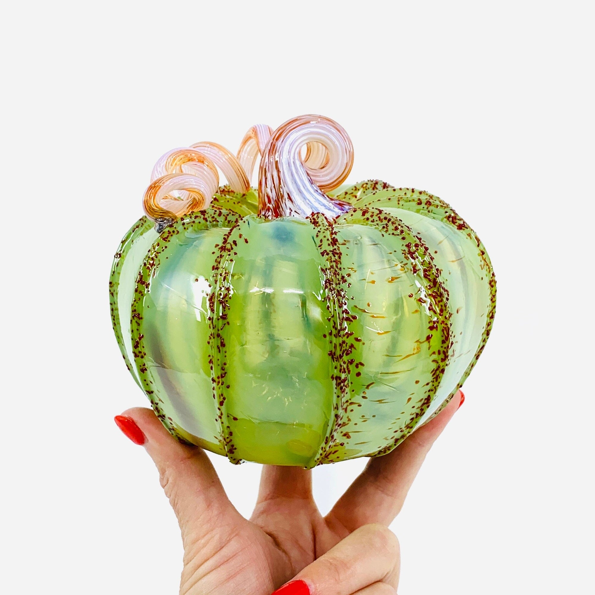 Daily Pumpkin 789 Holiday Squat Gabby Luke Adams Glass Blowing Studio 