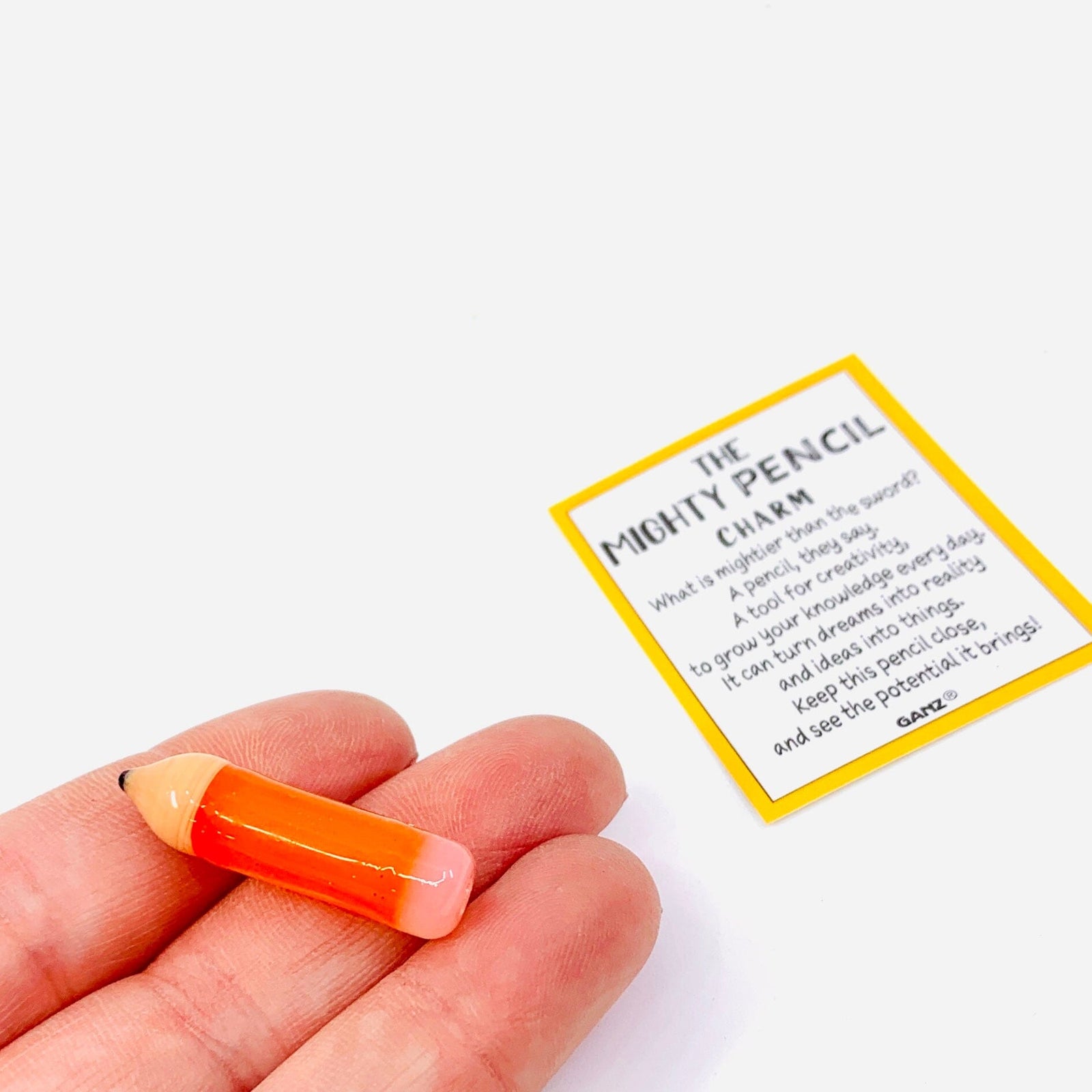 The Mighty Pencil Charm PT 120 Miniature GANZ 