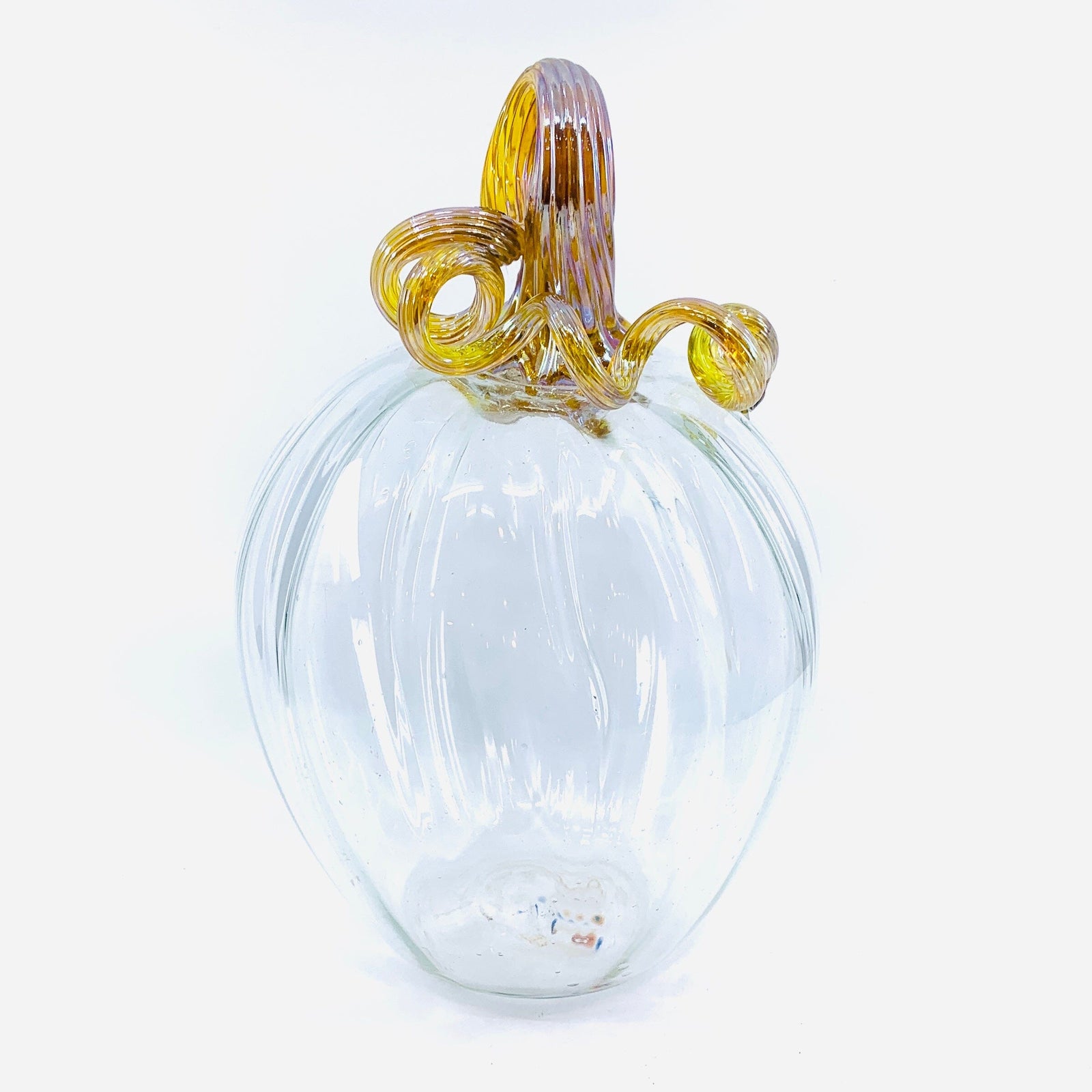 Daily Pumpkin 2290 Tall Large Gabby Luke Adams Glass Blowing Studio 