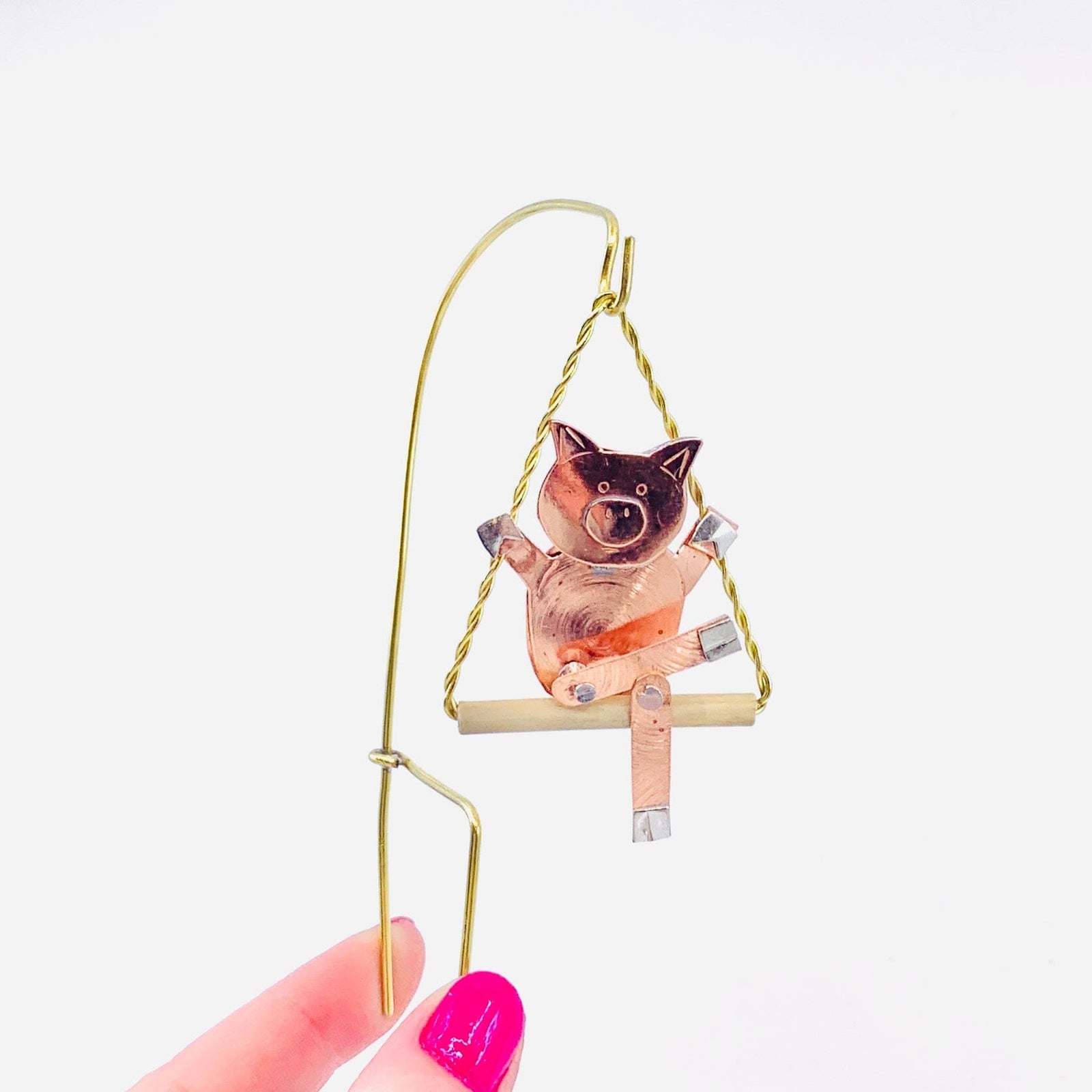 Plant Hangers 5, Pinky Piglet Miniature Pilgrim Imports 