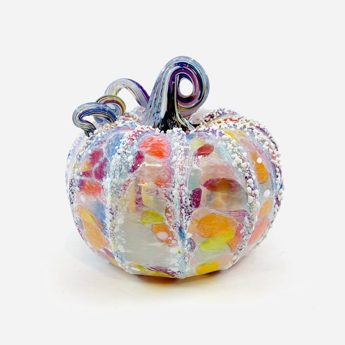 Daily Pumpkin 1047 Squat Gabby Luke Adams Glass Blowing Studio 