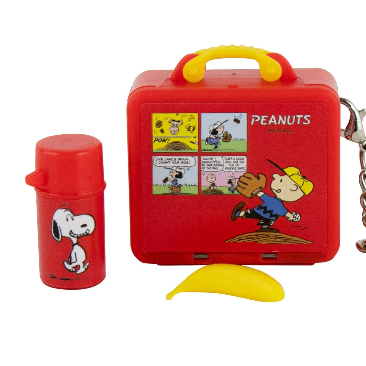 World's Smallest Peanuts Mini-Lunchbox Keychain