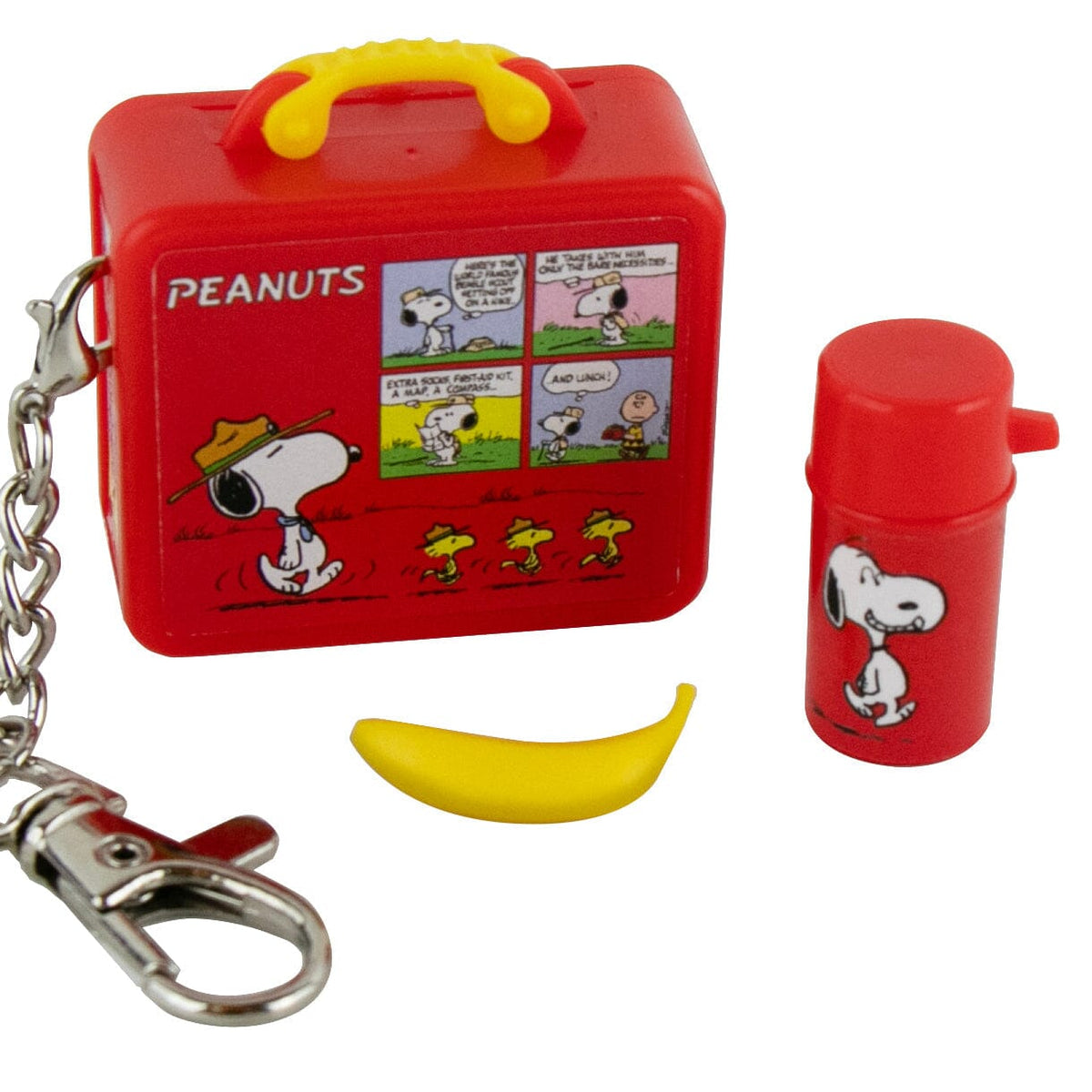 World's Smallest Peanuts Mini-Lunchbox Keychain
