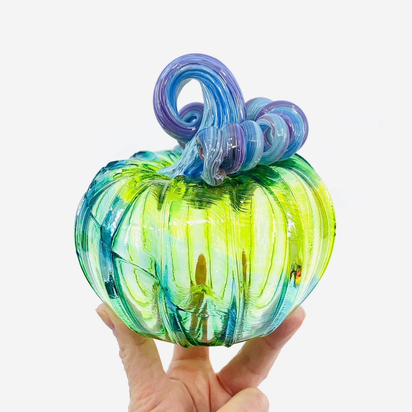 Daily Pumpkin 3230 Squat Gabby Luke Adams Glass Blowing Studio 