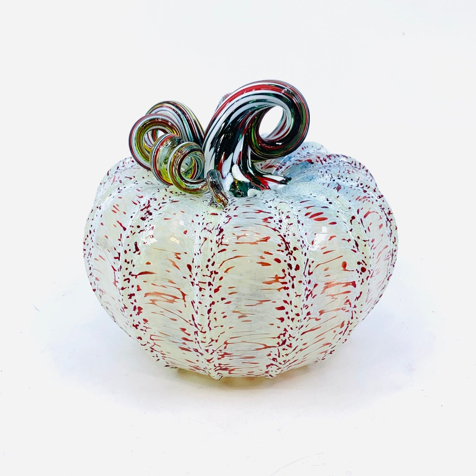 Daily Pumpkin 1893 Holiday Squat Gabby Luke Adams Glass Blowing Studio 