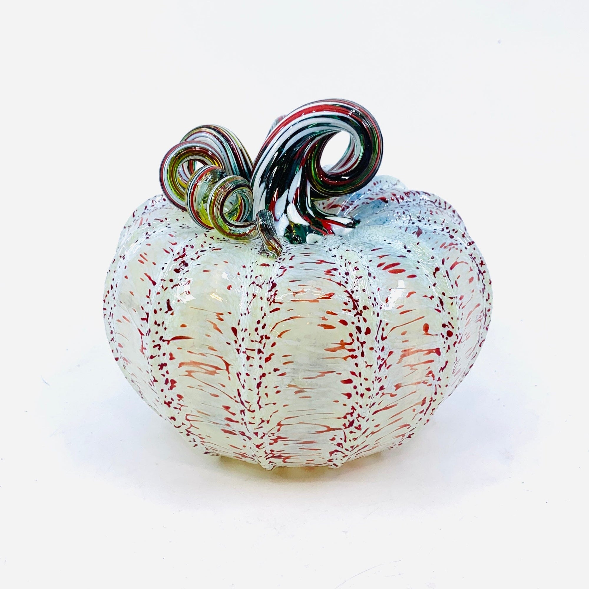 Daily Pumpkin 1893 Holiday Squat Gabby Luke Adams Glass Blowing Studio 