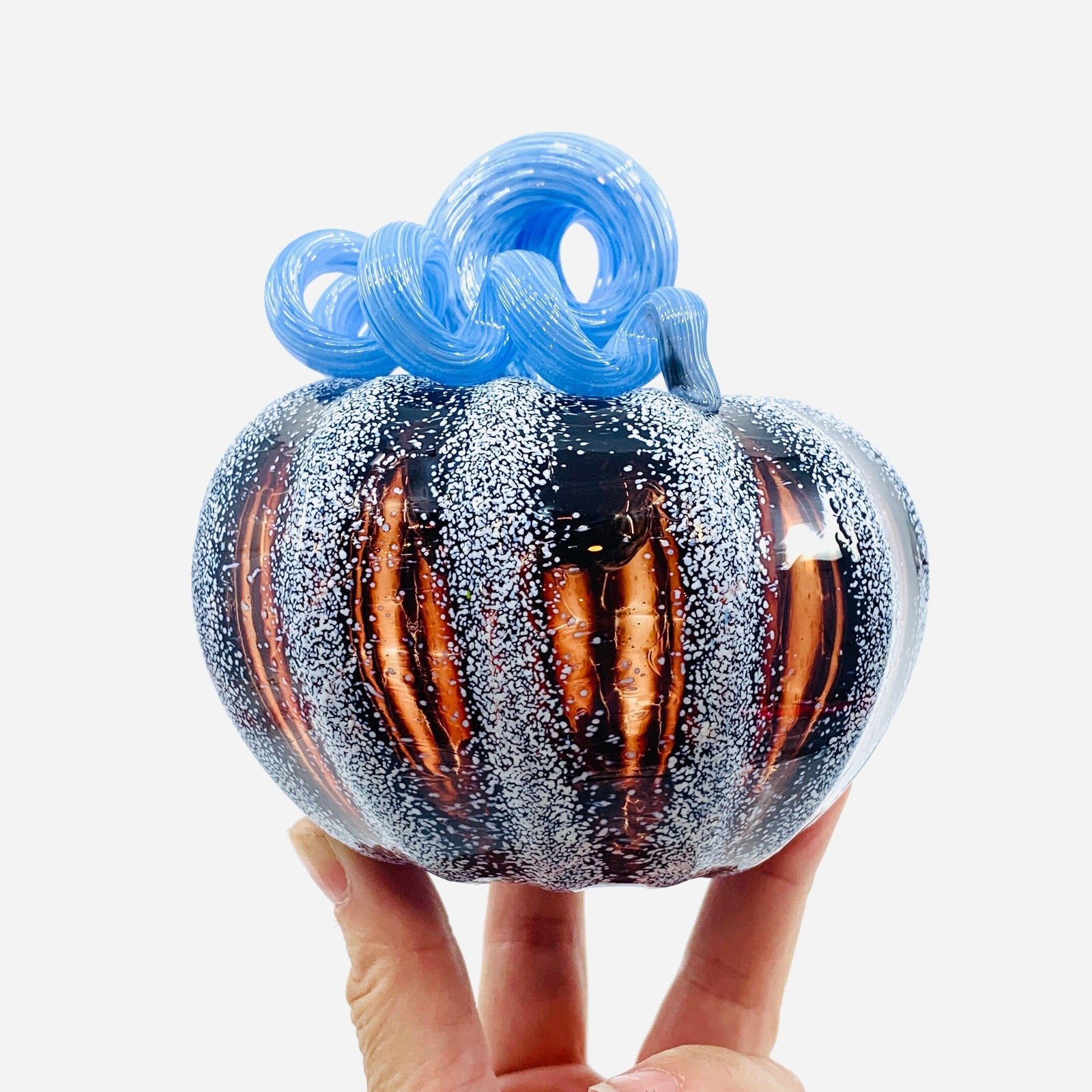 Daily Pumpkin 3540 Oops Squat Gabby Luke Adams Glass Blowing Studio 
