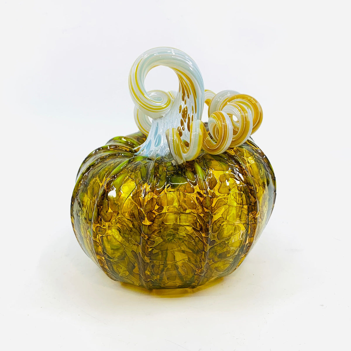 Daily Pumpkin 1034 “Oops” Squat Gabby Luke Adams Glass Blowing Studio 