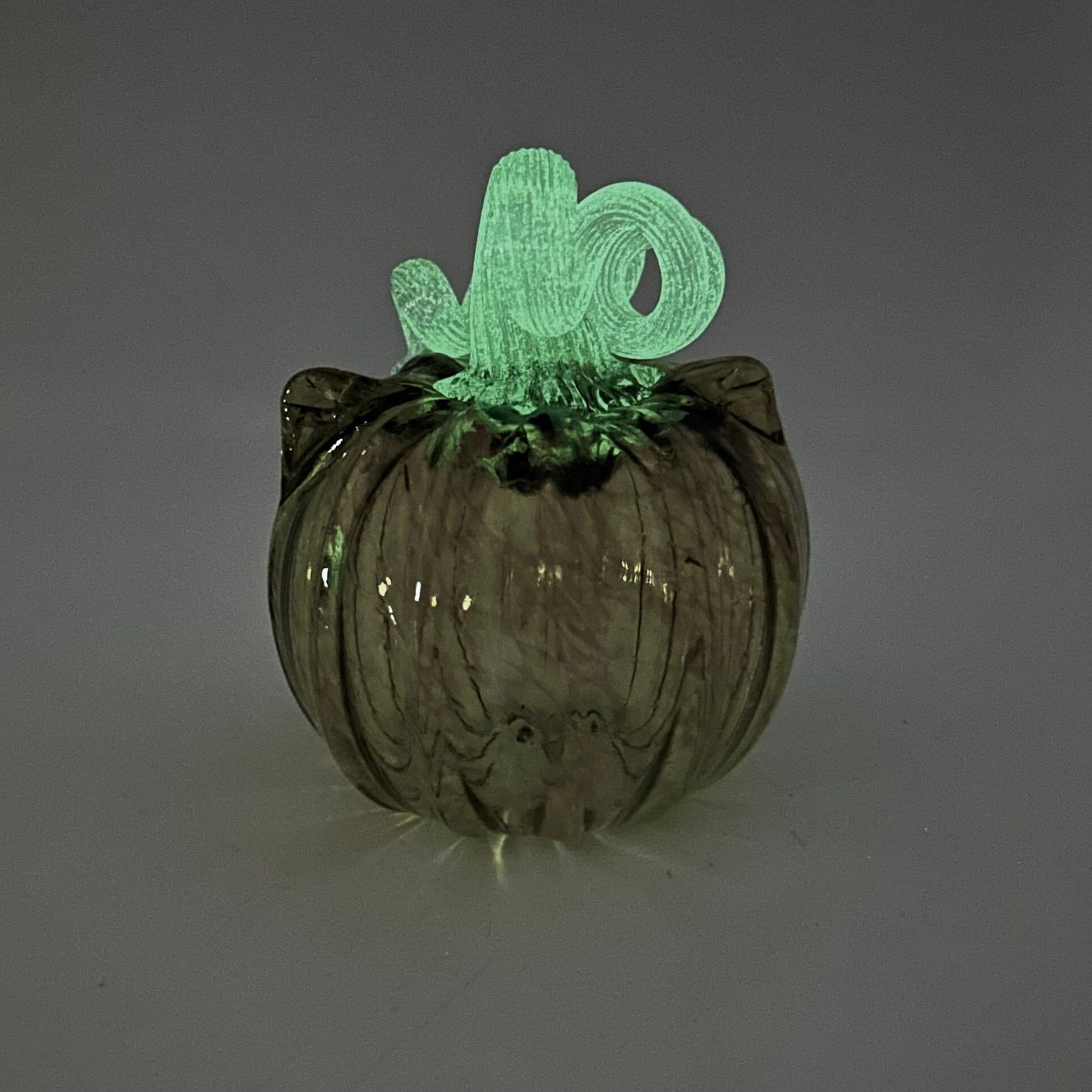 Daily Glow Catkin 1154 Daily Pumpkin Luke Adams Glass Blowing Studio 