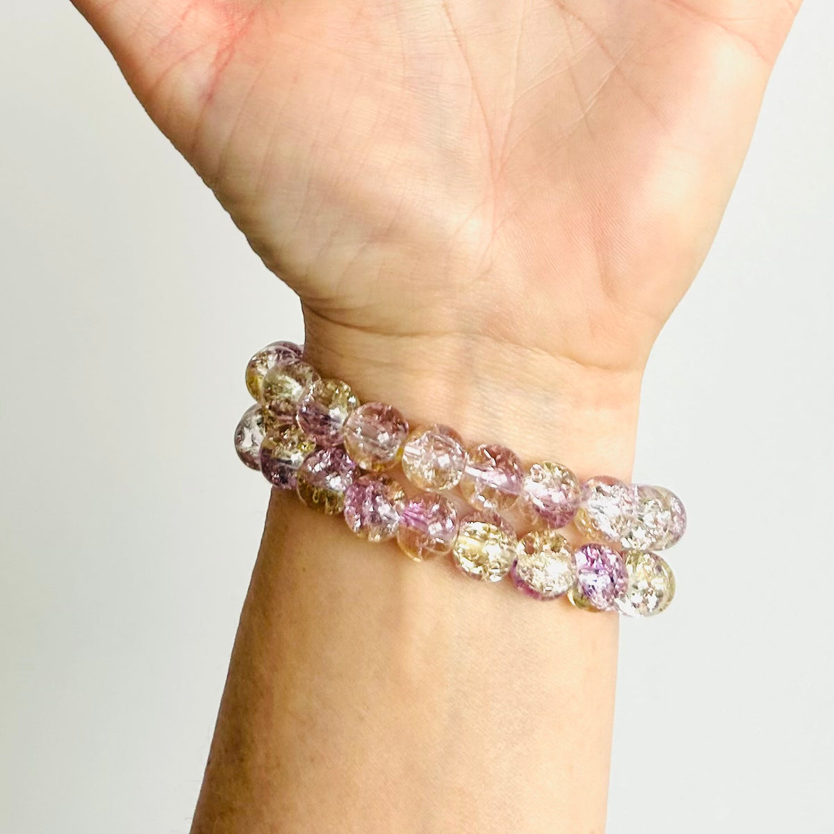 Crackle Glass Bracelets