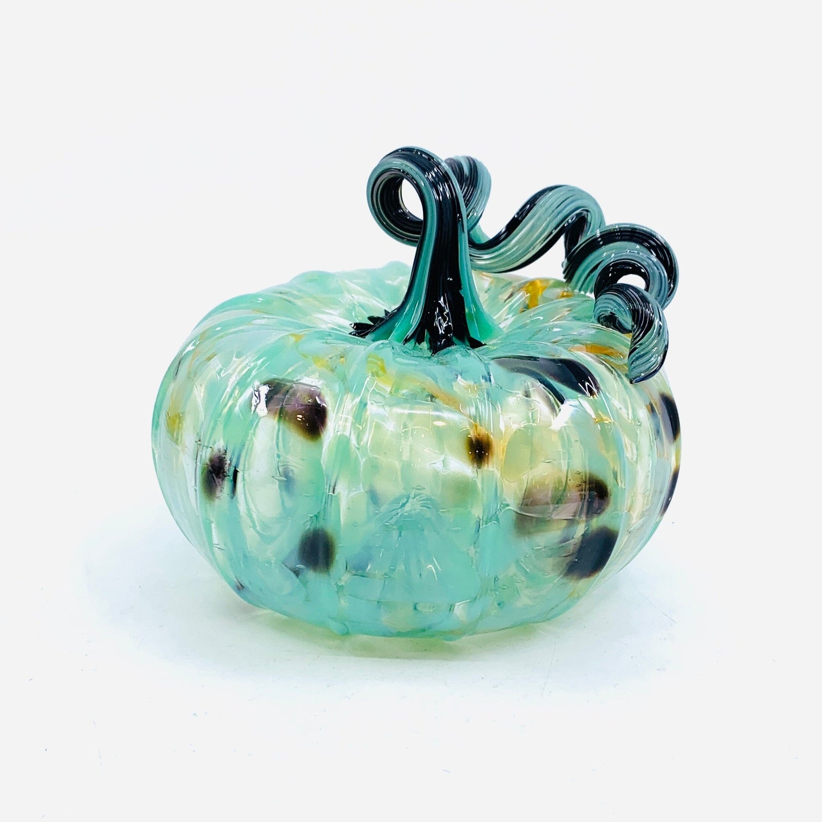 Daily Pumpkin 2737 “Practice Squat” Gabby Luke Adams Glass Blowing Studio 