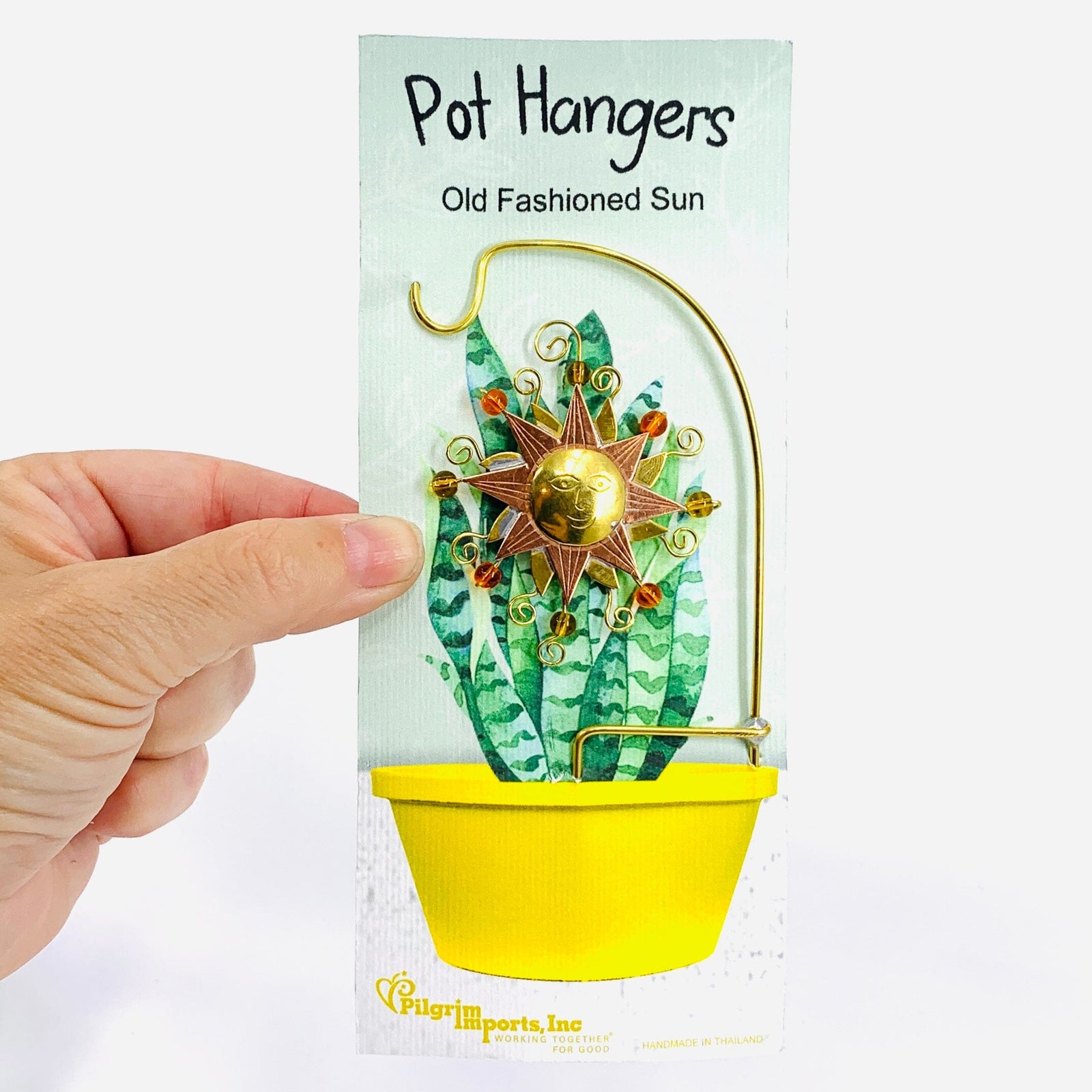 Plant Hangers 12, Old Fashioned Sun Miniature Pilgrim Imports 