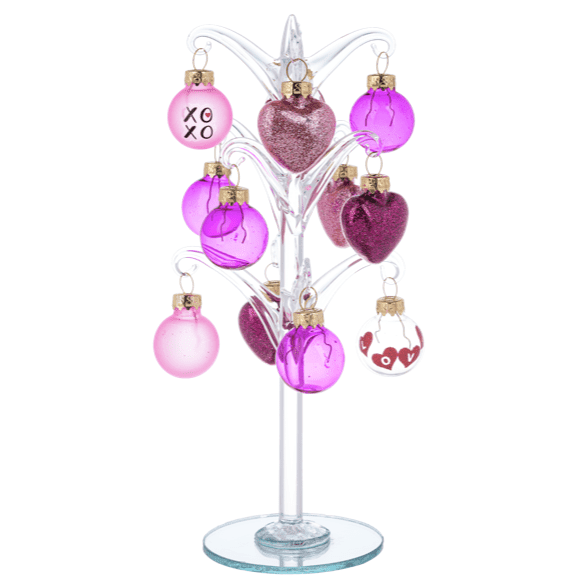 Glass Valentine Tree Decor GANZ 
