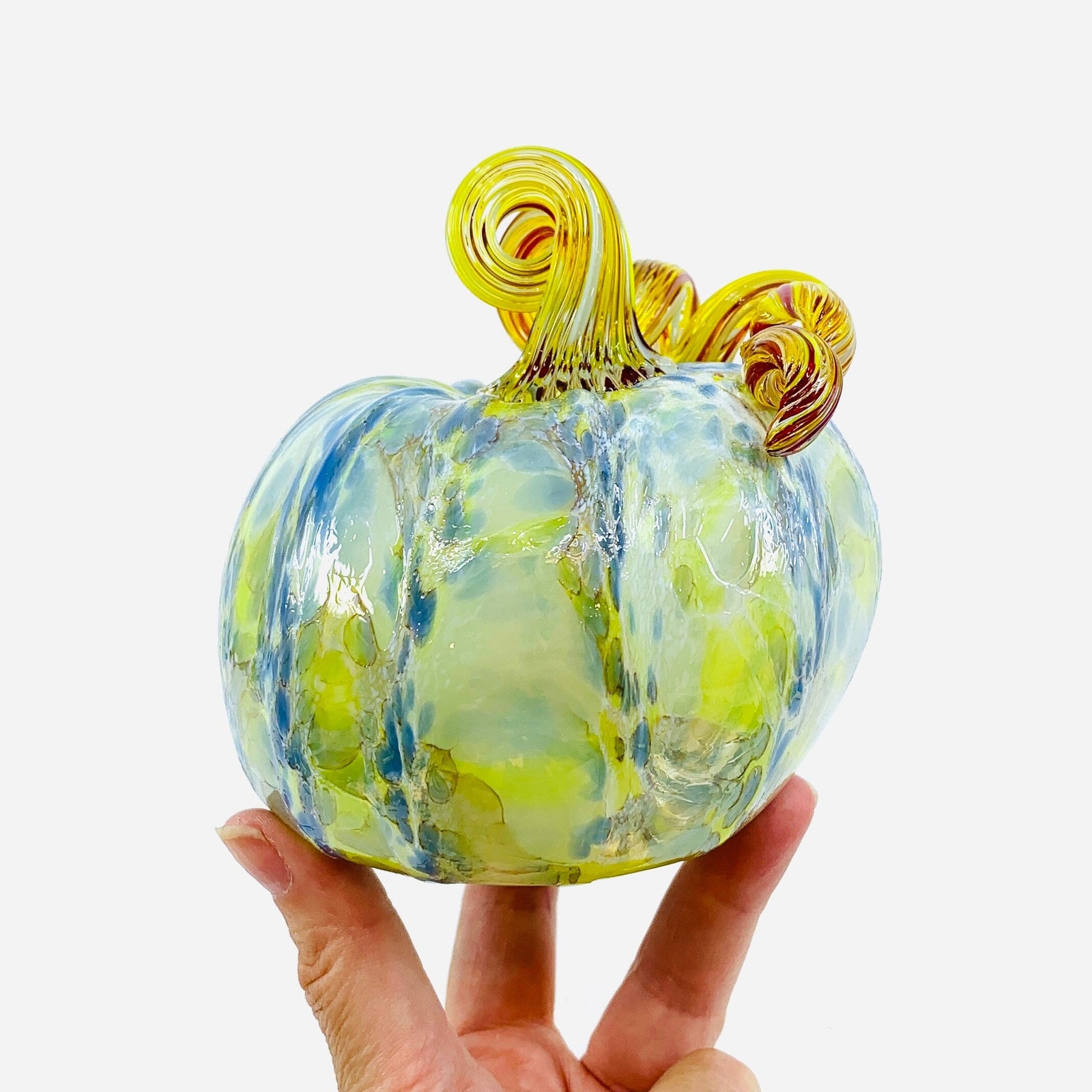 Daily Pumpkin 2848 Oops Squat Gabby Luke Adams Glass Blowing Studio 