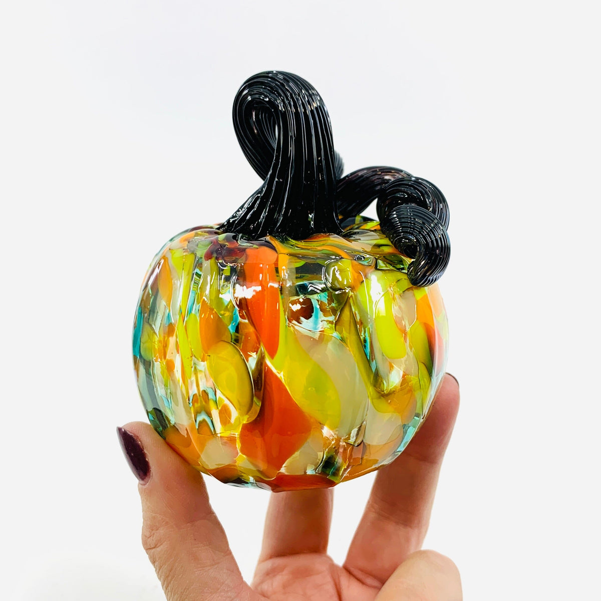 Daily Pumpkin 38 Fall Mini Daily Pumpkin Luke Adams Glass Blowing Studio 