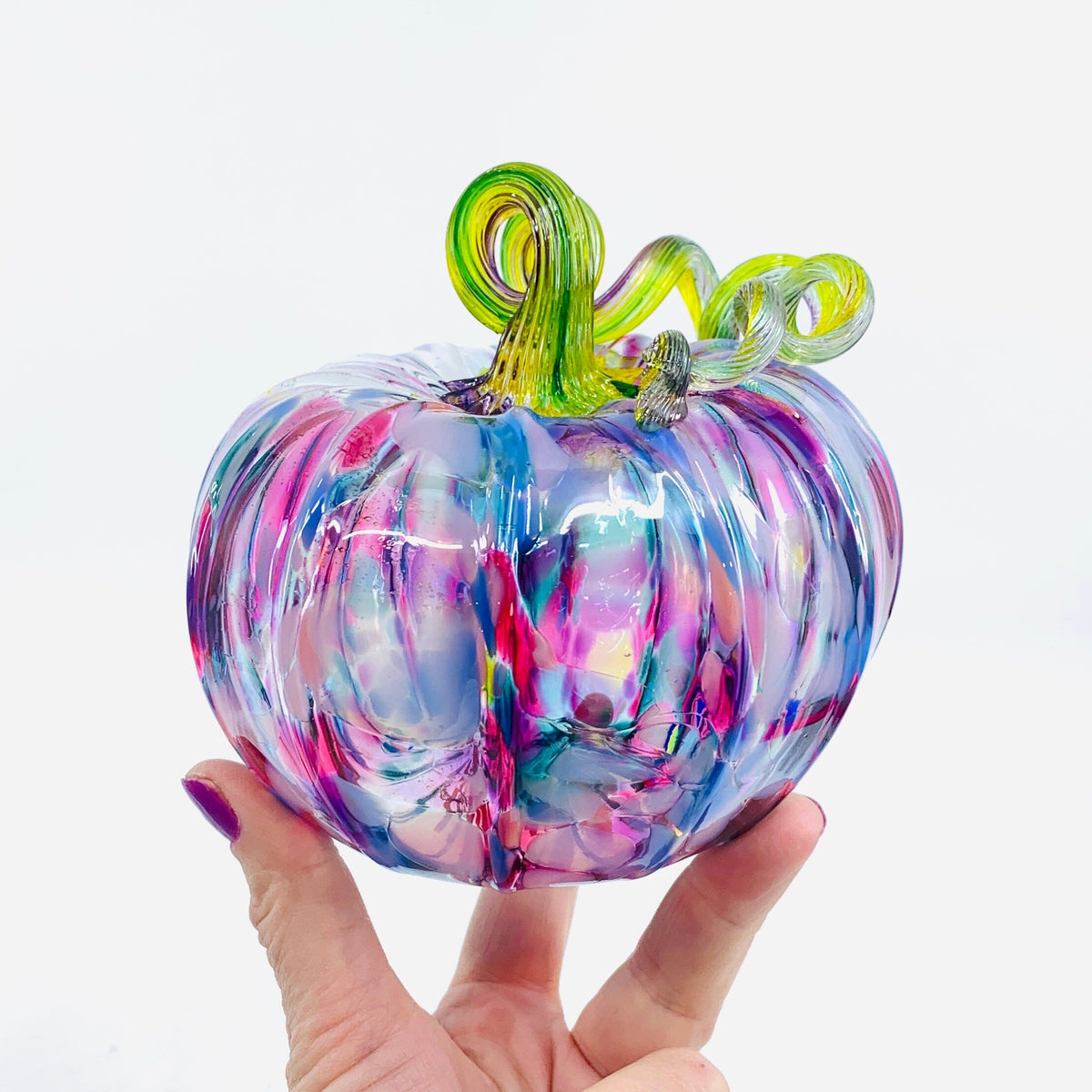 Daily Pumpkin 3016 Squat Gabby Luke Adams Glass Blowing Studio 