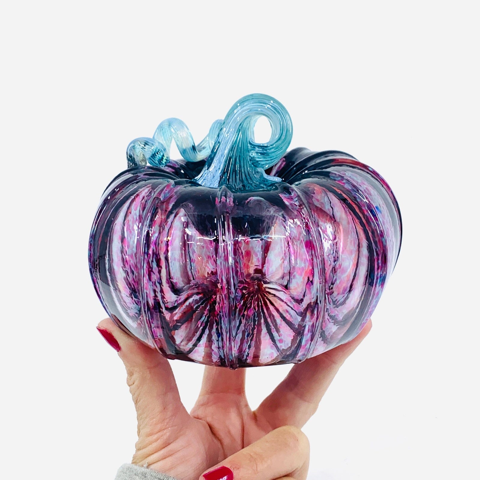 Daily Pumpkin 1872 Squat Gabby Luke Adams Glass Blowing Studio 