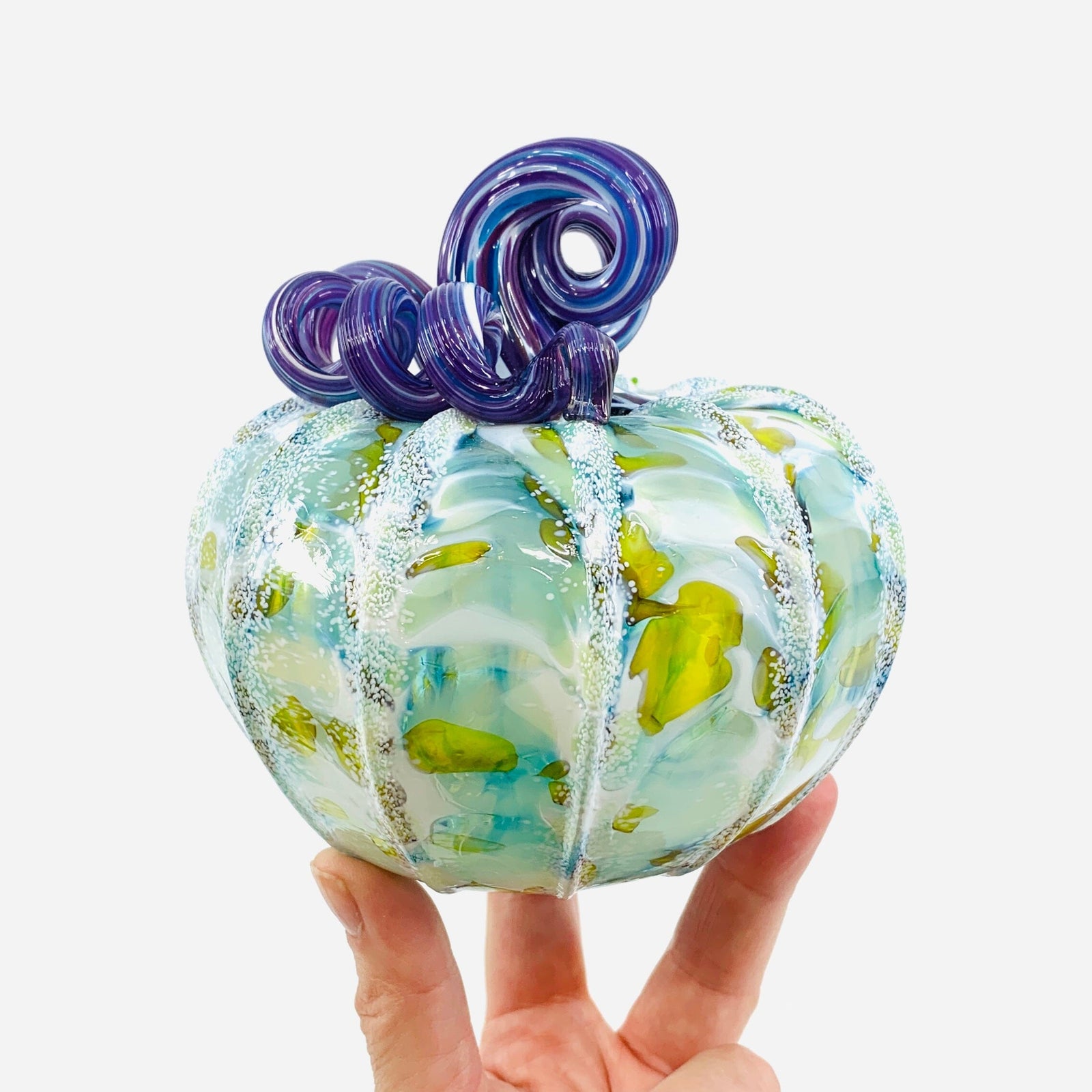 Daily Pumpkin 1006 Squat Gabby Luke Adams Glass Blowing Studio 