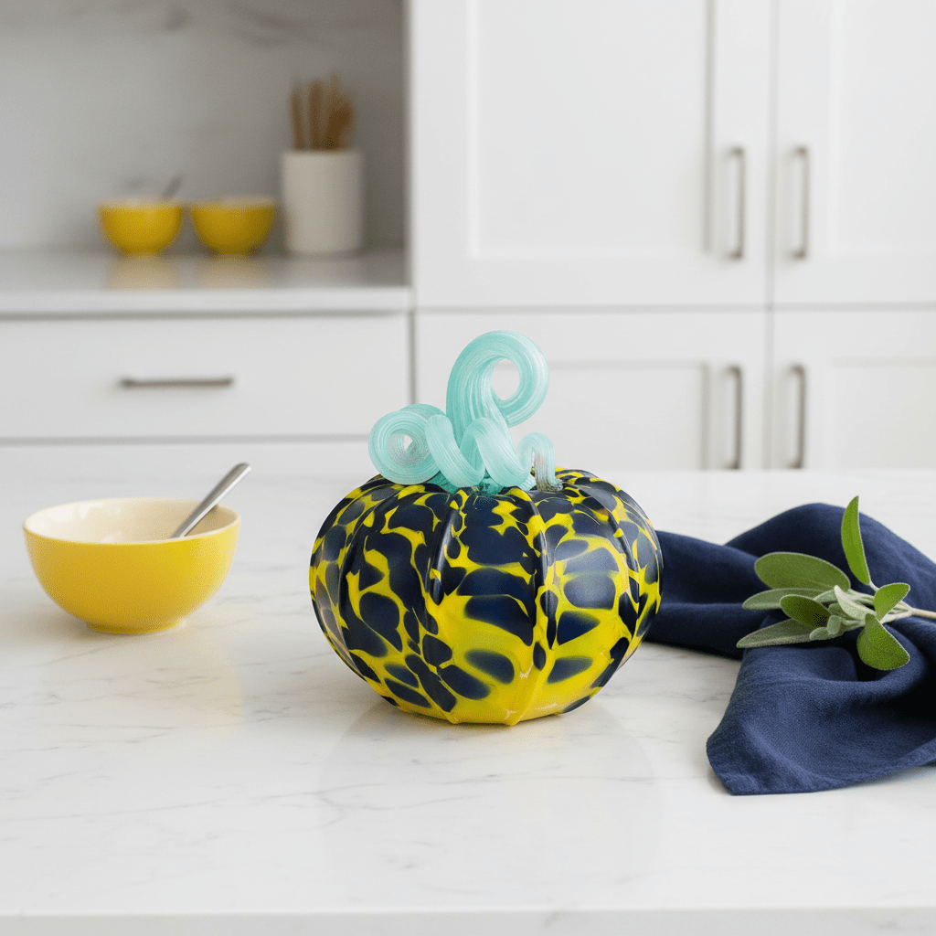 Daily Pumpkin 547 Matte Squat Gabby Luke Adams Glass Blowing Studio 