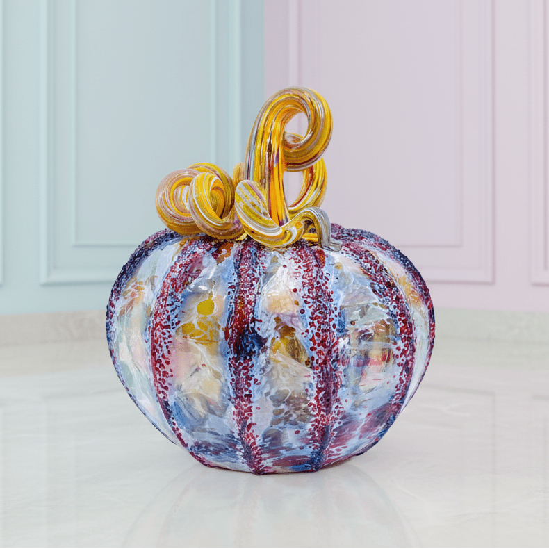 Daily Pumpkin 3039 Squat Gabby Luke Adams Glass Blowing Studio 