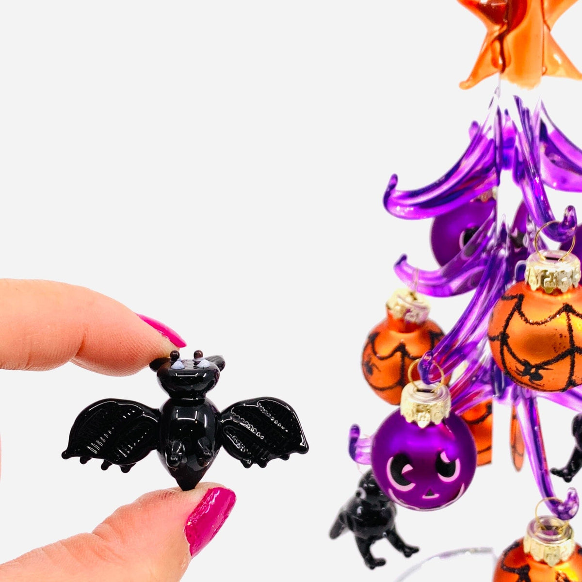 Batty Glass Tree 35 Decor GANZ 