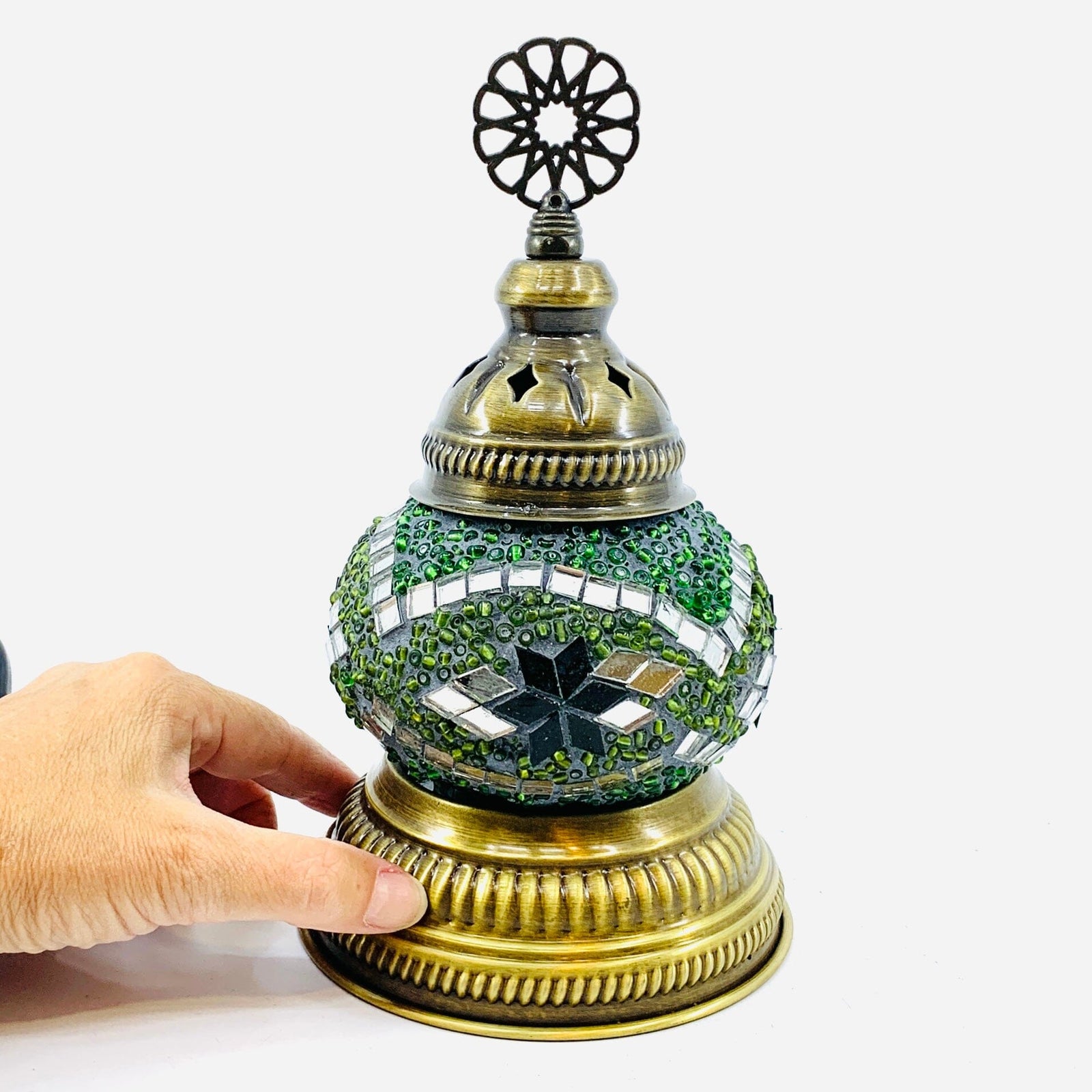 Turkish Mosaic Mini Lamp, 35 Decor Natto USA 