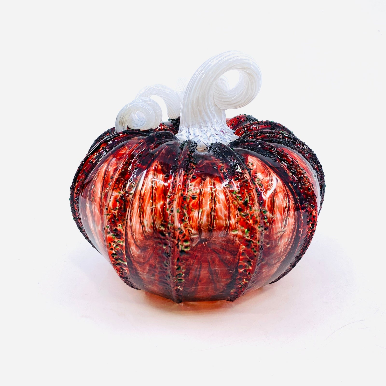 Daily Pumpkin 1530 Holiday Squat Gabby Luke Adams Glass Blowing Studio 