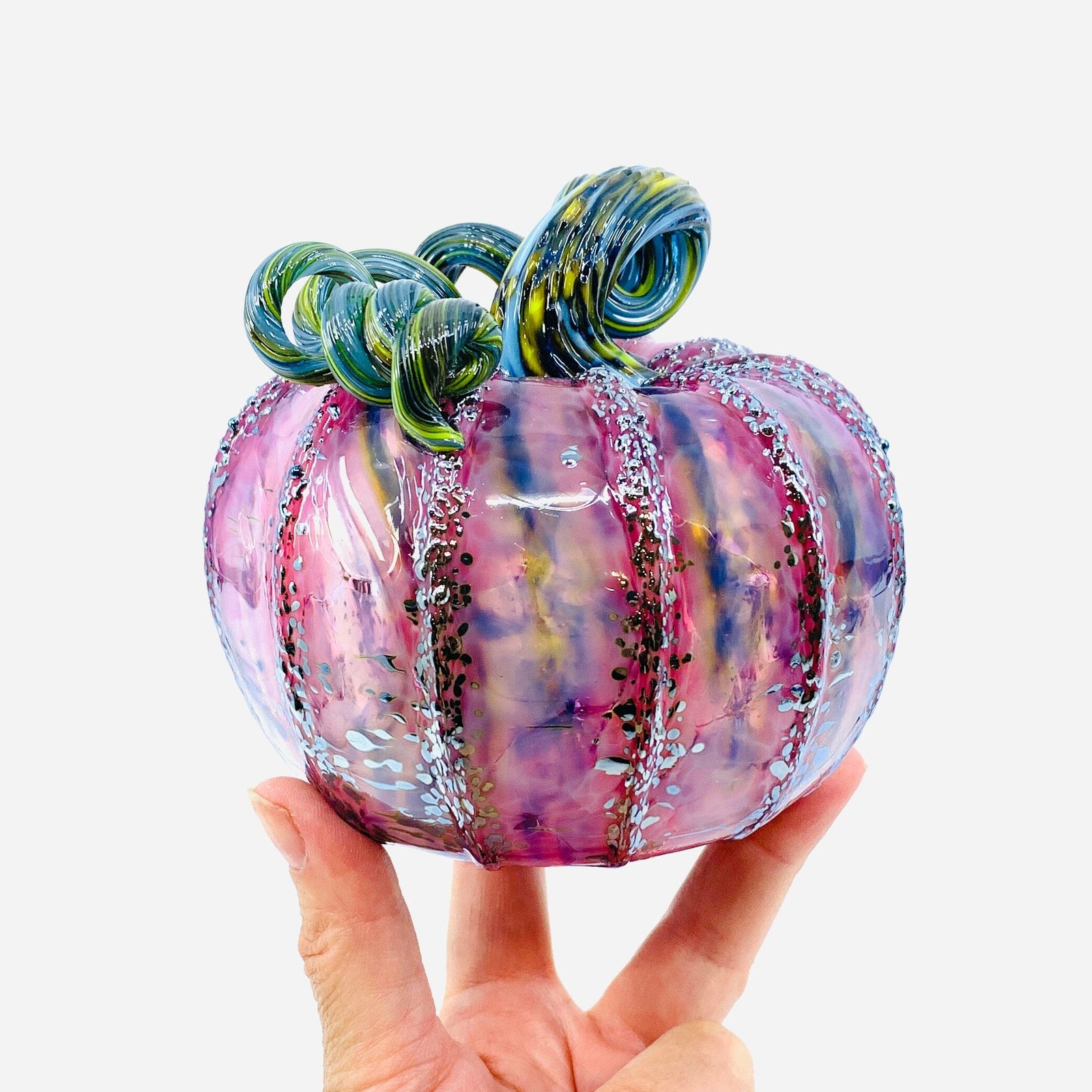 Daily Pumpkin 2313 Squat Gabby Luke Adams Glass Blowing Studio 