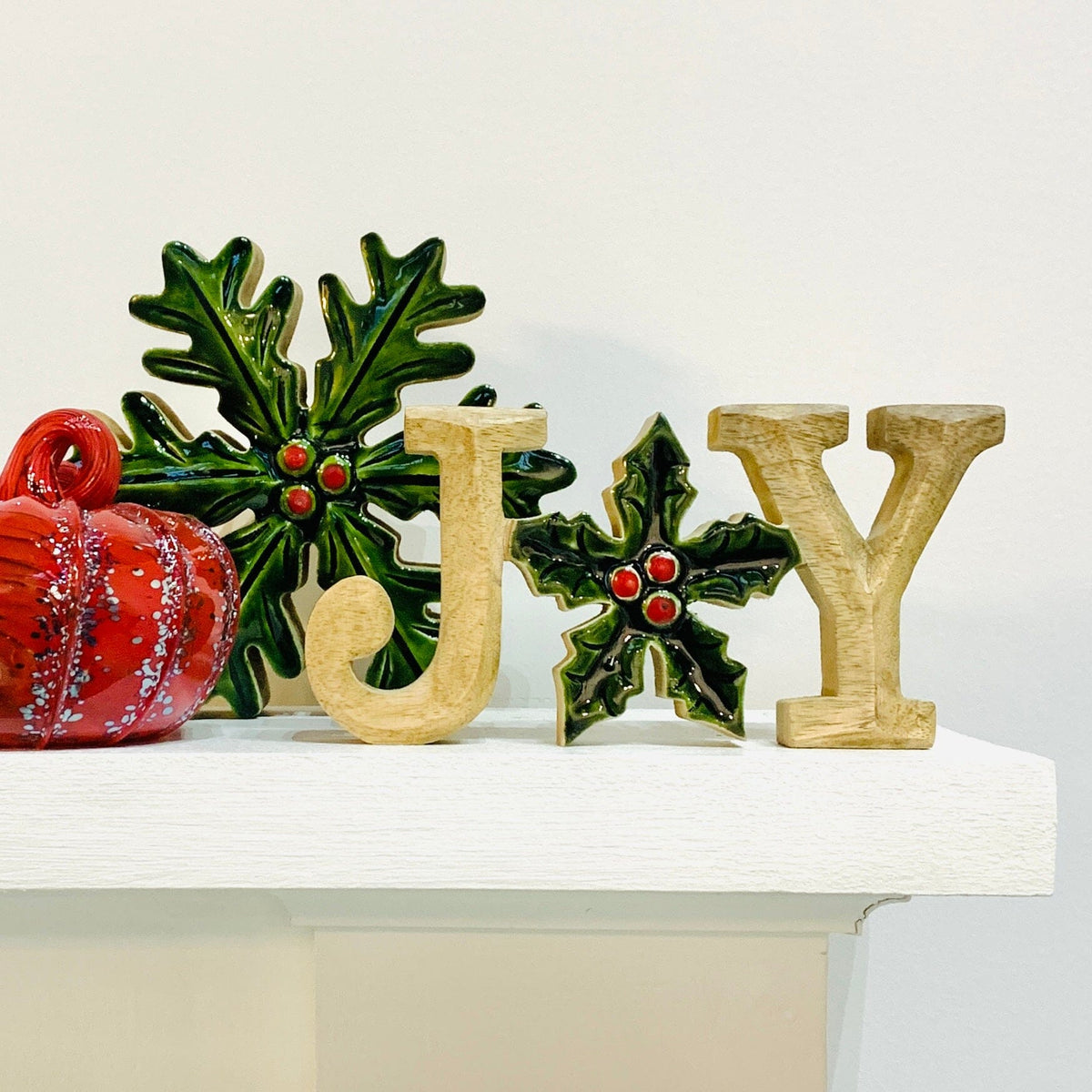 Enamel Wooden Joy Décor Oak Street 