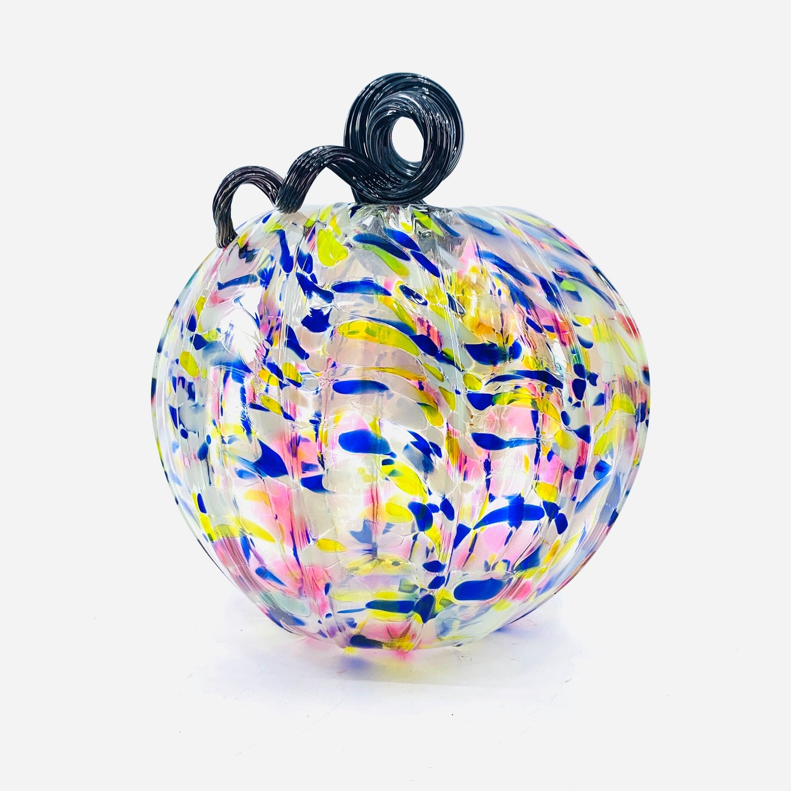 Daily Pumpkin 410 Fall “Funfetti” Large Daily Pumpkin Luke Adams Glass Blowing Studio 