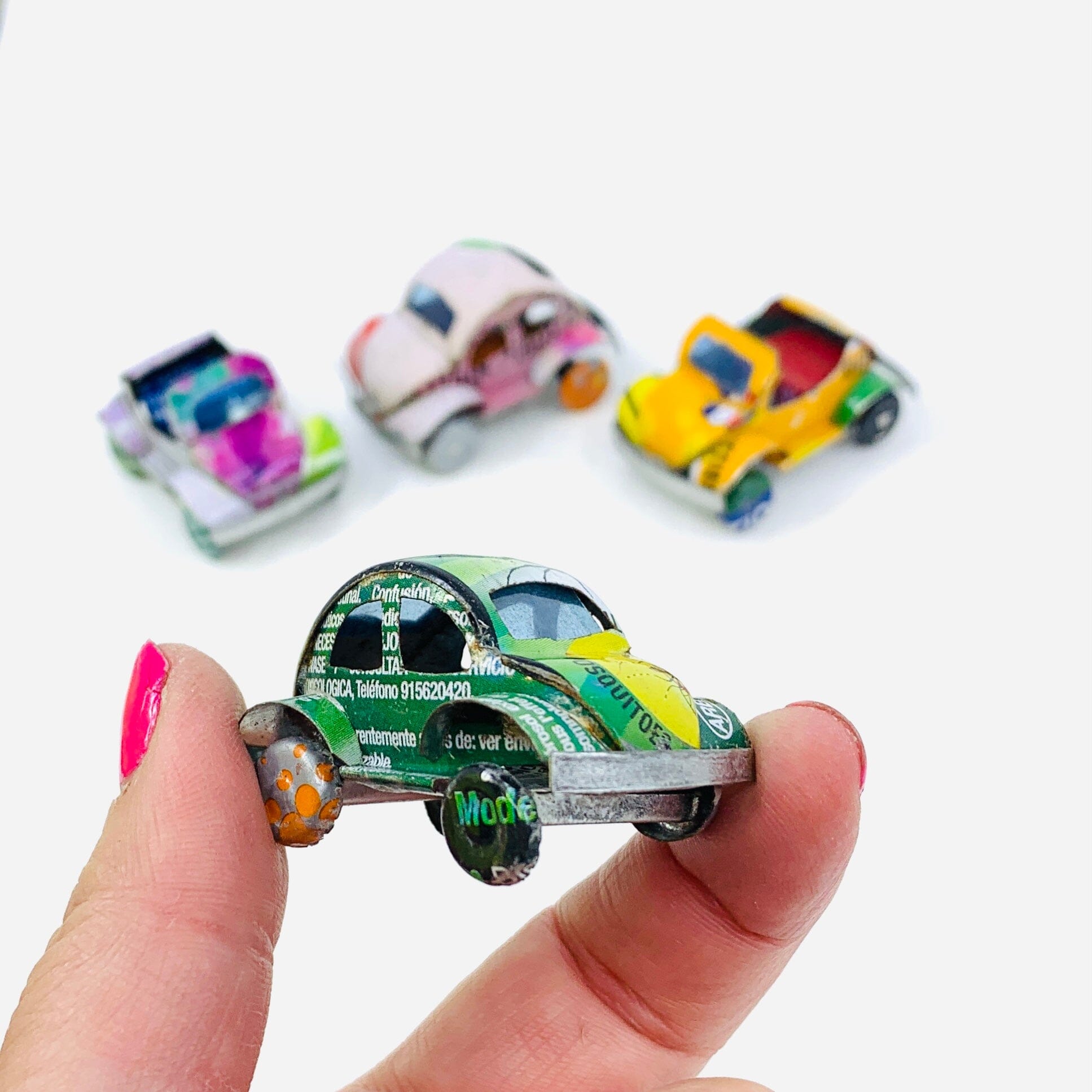 Tiny Tin Vehicles - VW Bug Miniature East Africa Co. 