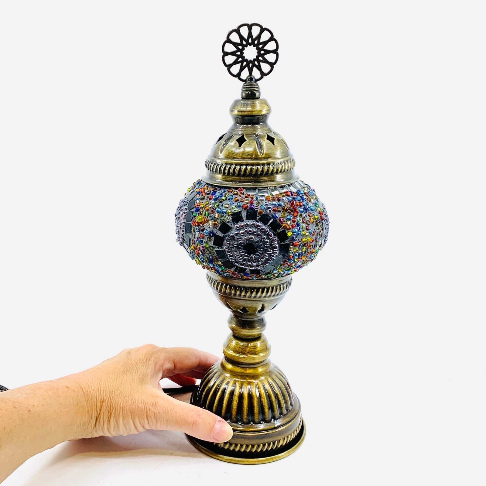 Turkish Mosaic Lamp, 48 Decor Natto USA 