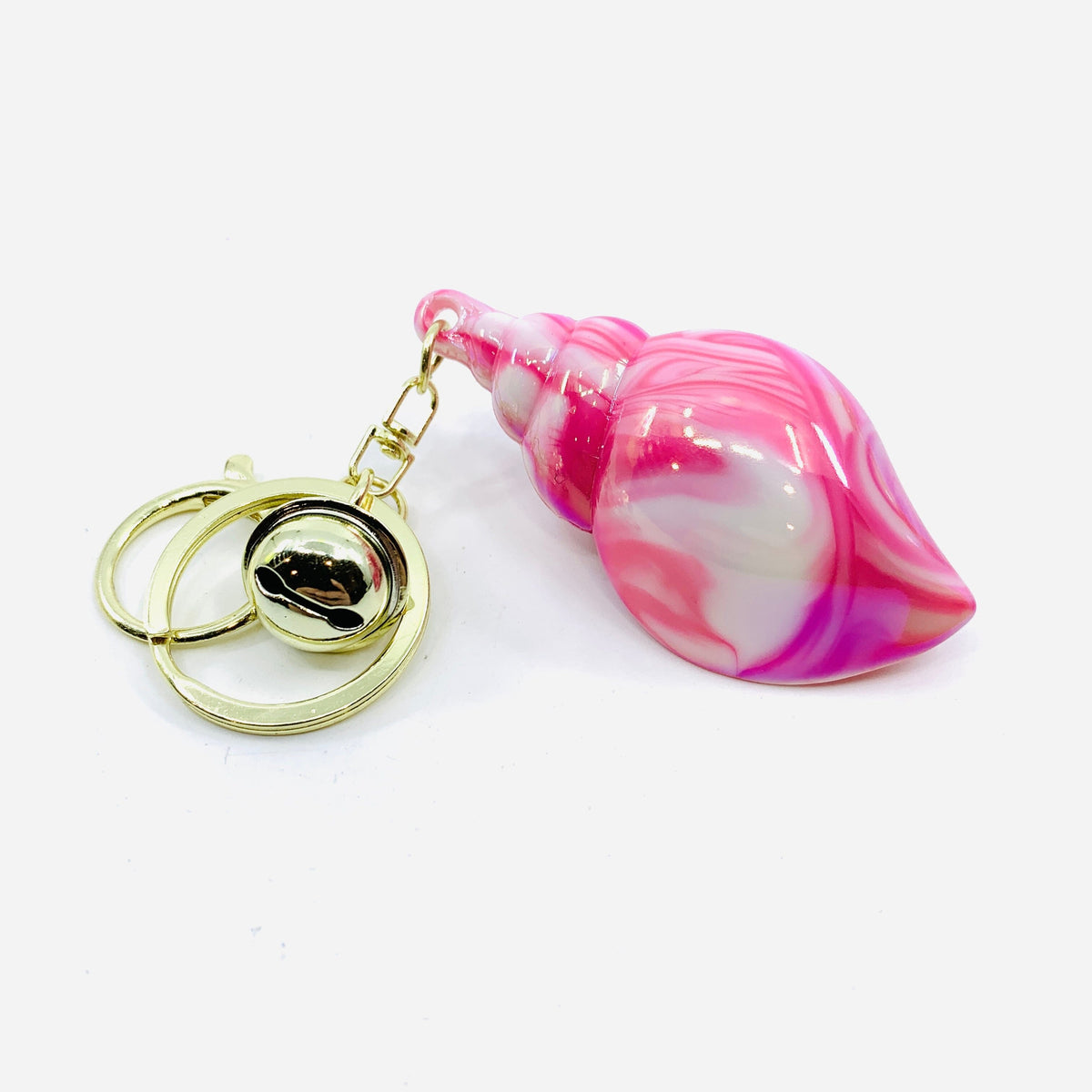 Iridescent Shell Keychains Accessory Alex 