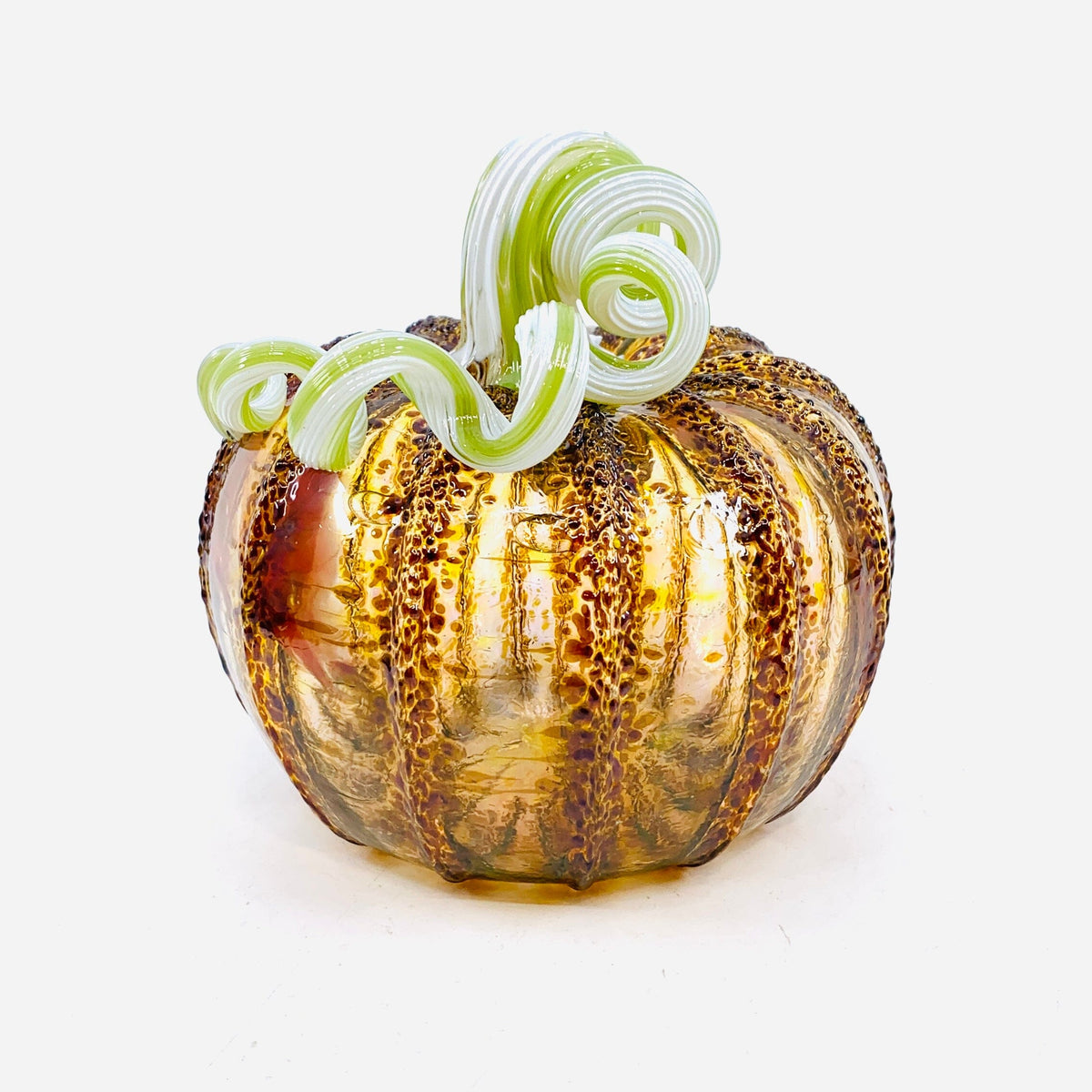 Daily Pumpkin 3186 Fall Squat Gabby Luke Adams Glass Blowing Studio 