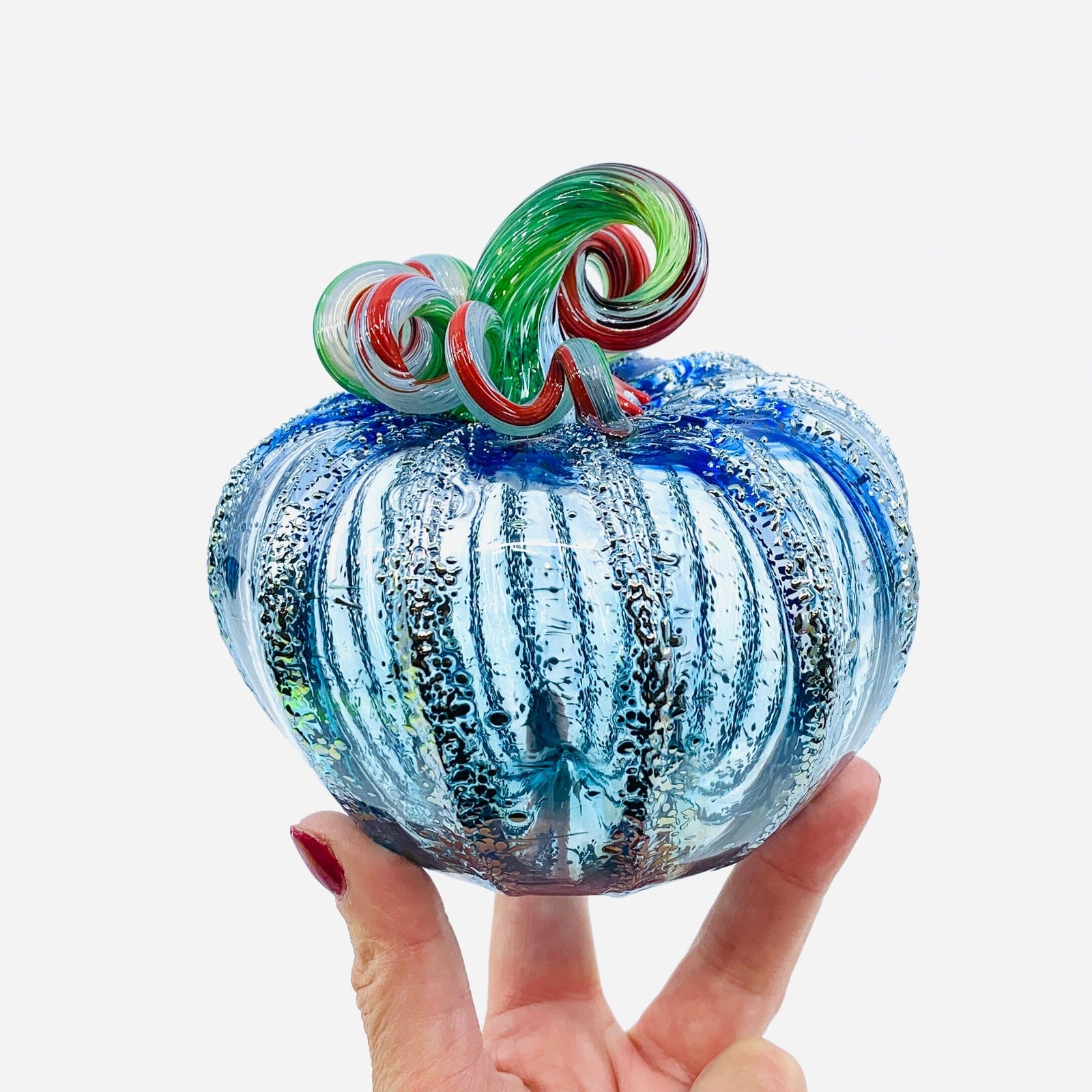 Daily Pumpkin 2080 Holiday Squat Gabby Luke Adams Glass Blowing Studio 