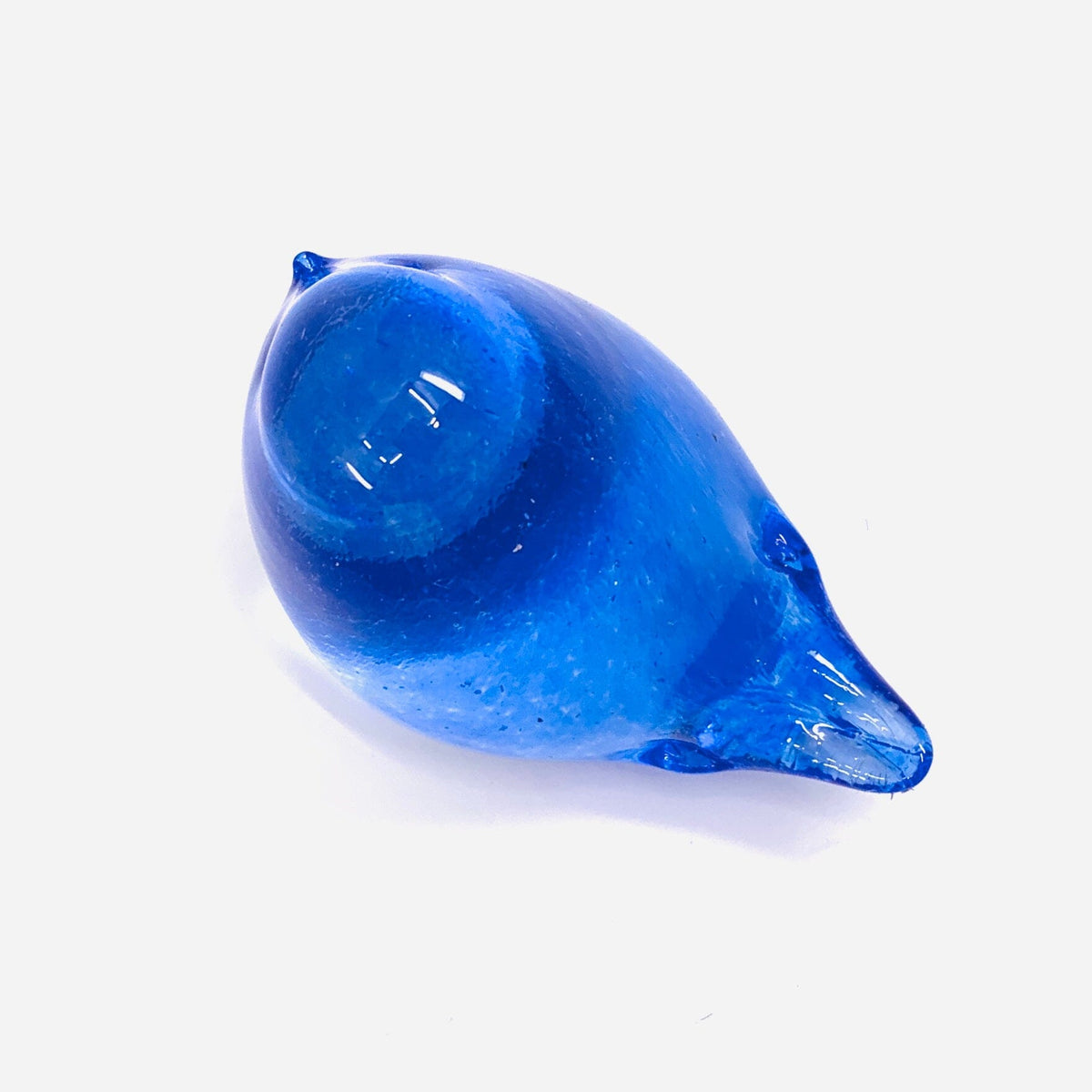 Little Glass Bird, Cornflower Miniature Henrietta Glass 