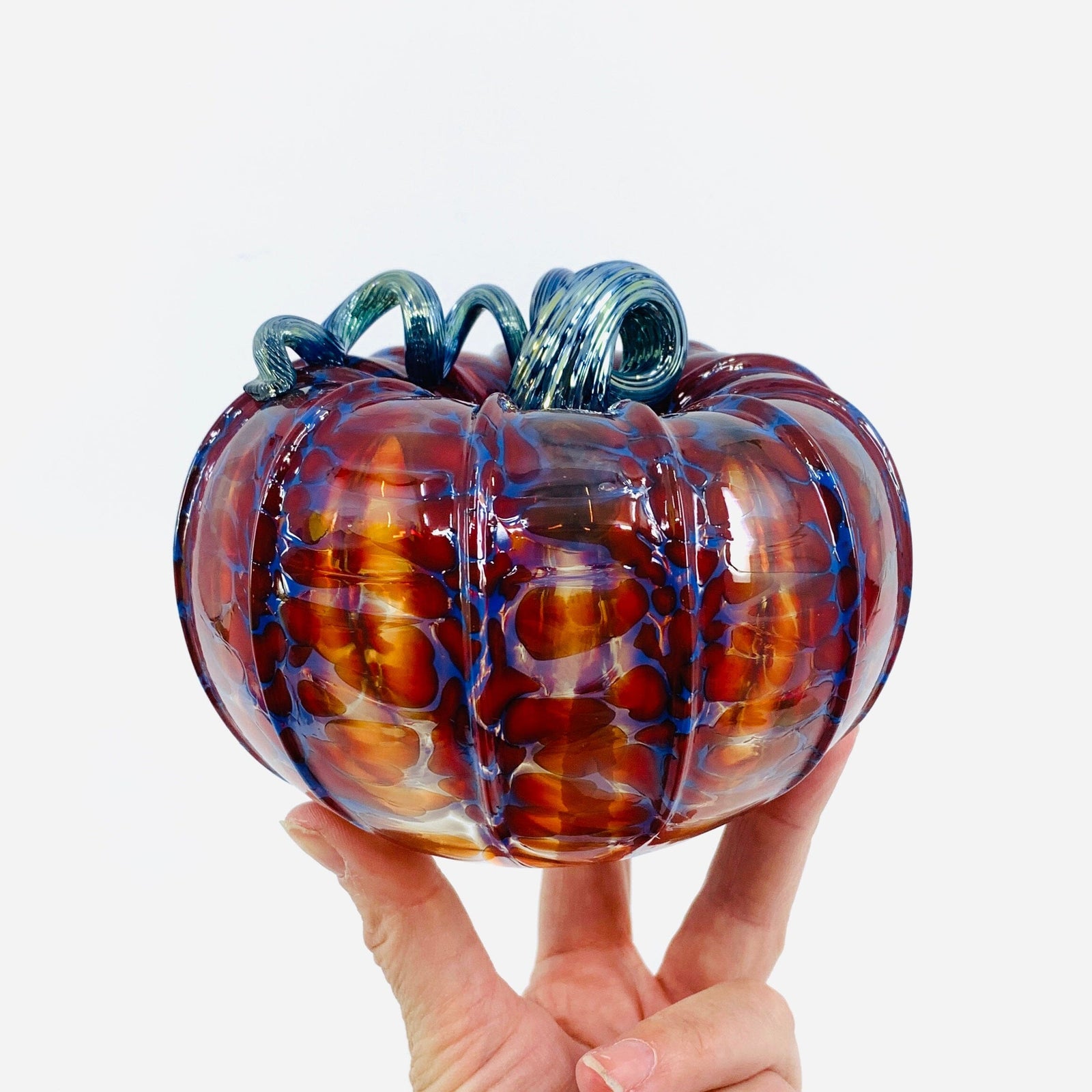 Daily Pumpkin 1464 Oops Squat Gabby Luke Adams Glass Blowing Studio 