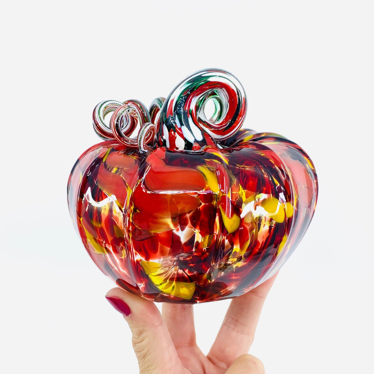 Daily Pumpkin 1919 Holiday Squat Gabby Luke Adams Glass Blowing Studio 