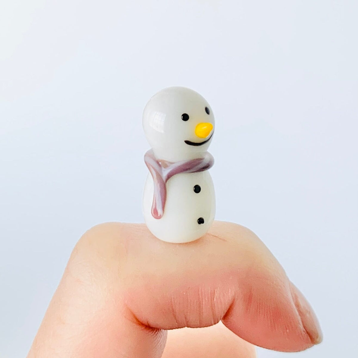 Snowman Wishes PT-125 Miniature GANZ Purple 