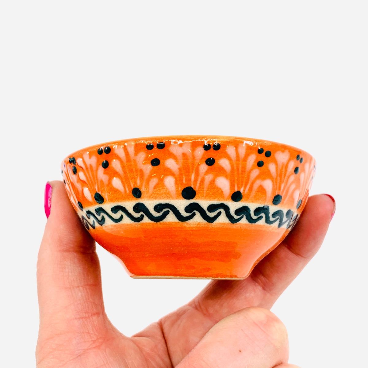Handmade Turkish Bowl with Elephant Design 174