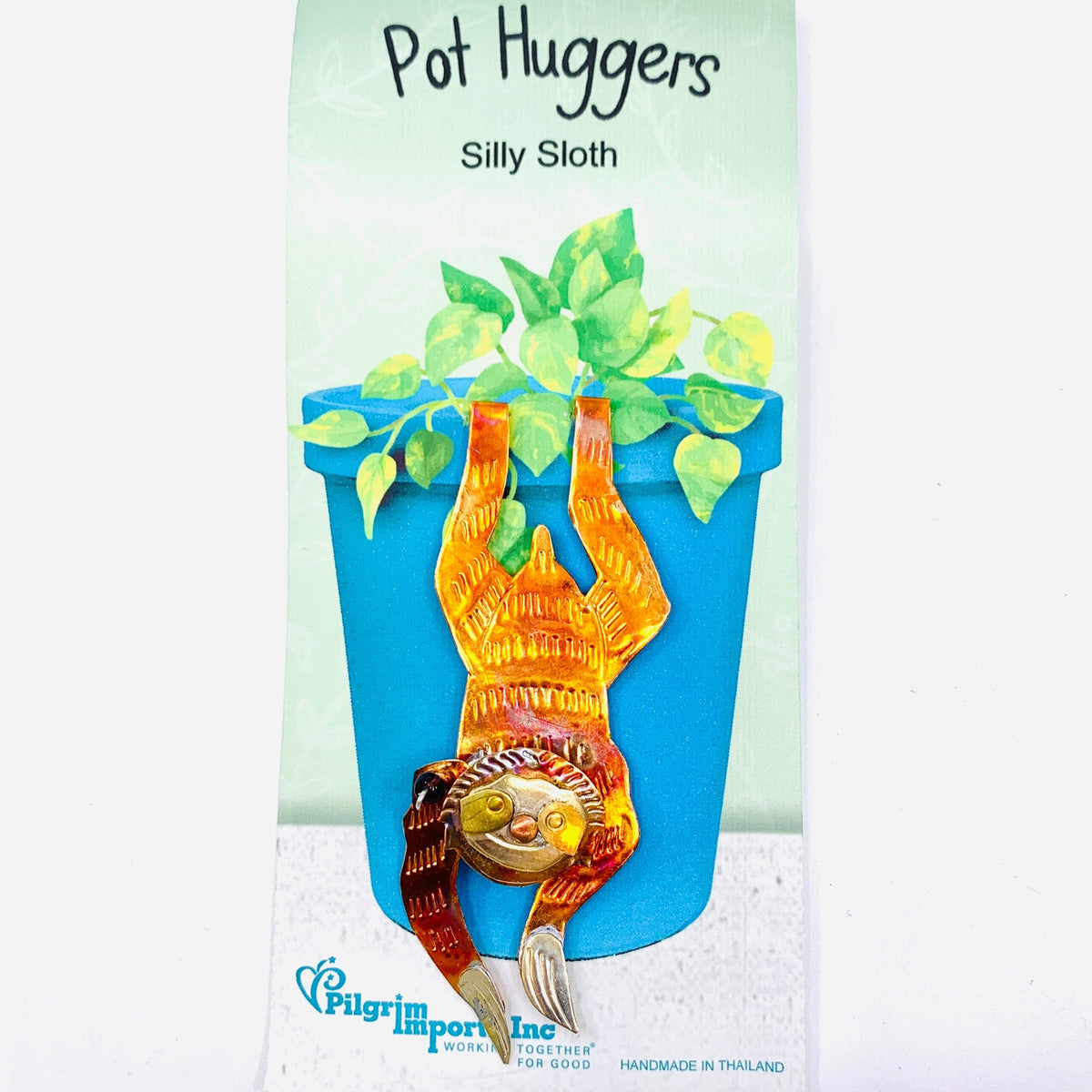 Pot Huggers 24, Silly Sloth Miniature Pilgrim Imports 