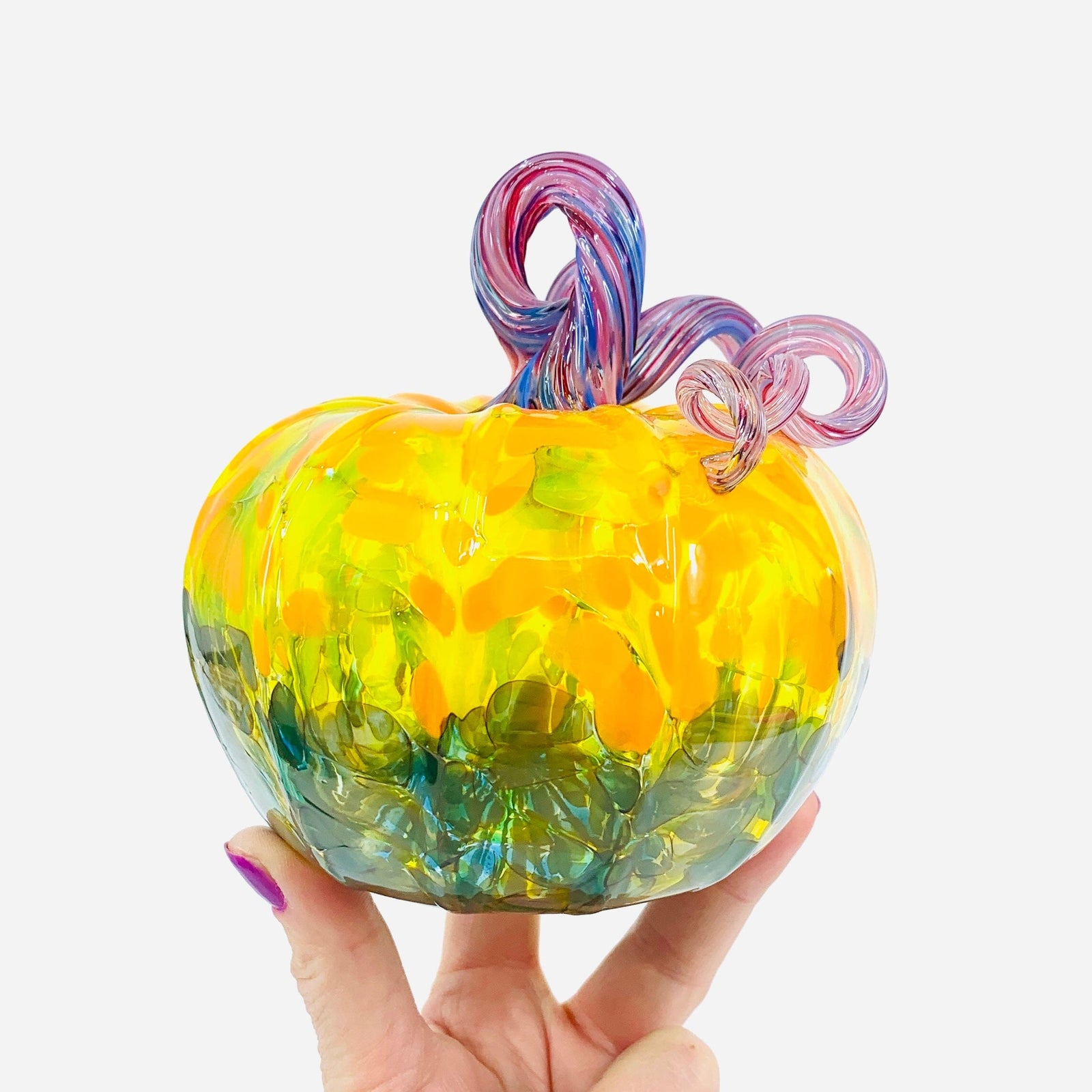 Daily Pumpkin 2988 Squat Gabby Luke Adams Glass Blowing Studio 