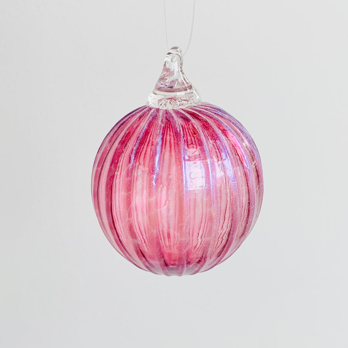 Magenta Shimmer Ornament